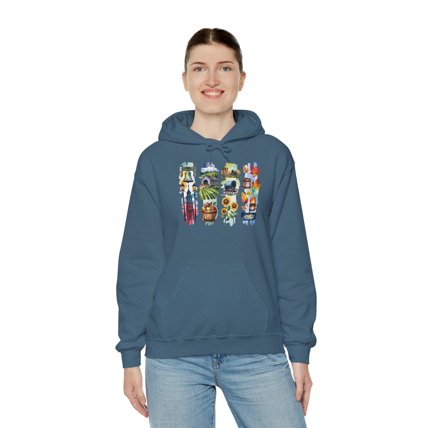 Pennsylvania Nature Hoodie – Unisex Sweatshirt for Hikers & Outdoor Enthusiasts