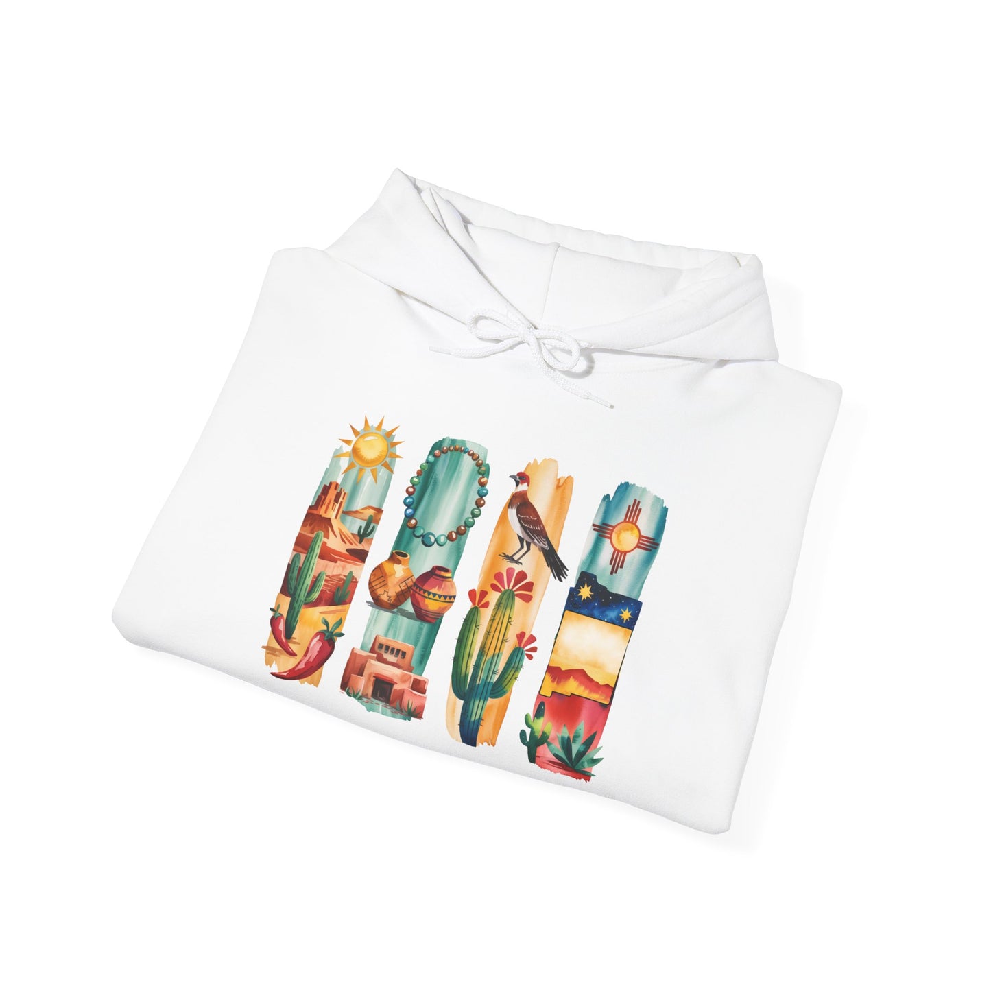 New Mexico Nature Hoodie – Unisex Sweatshirt for Desert & Mountain Lovers
