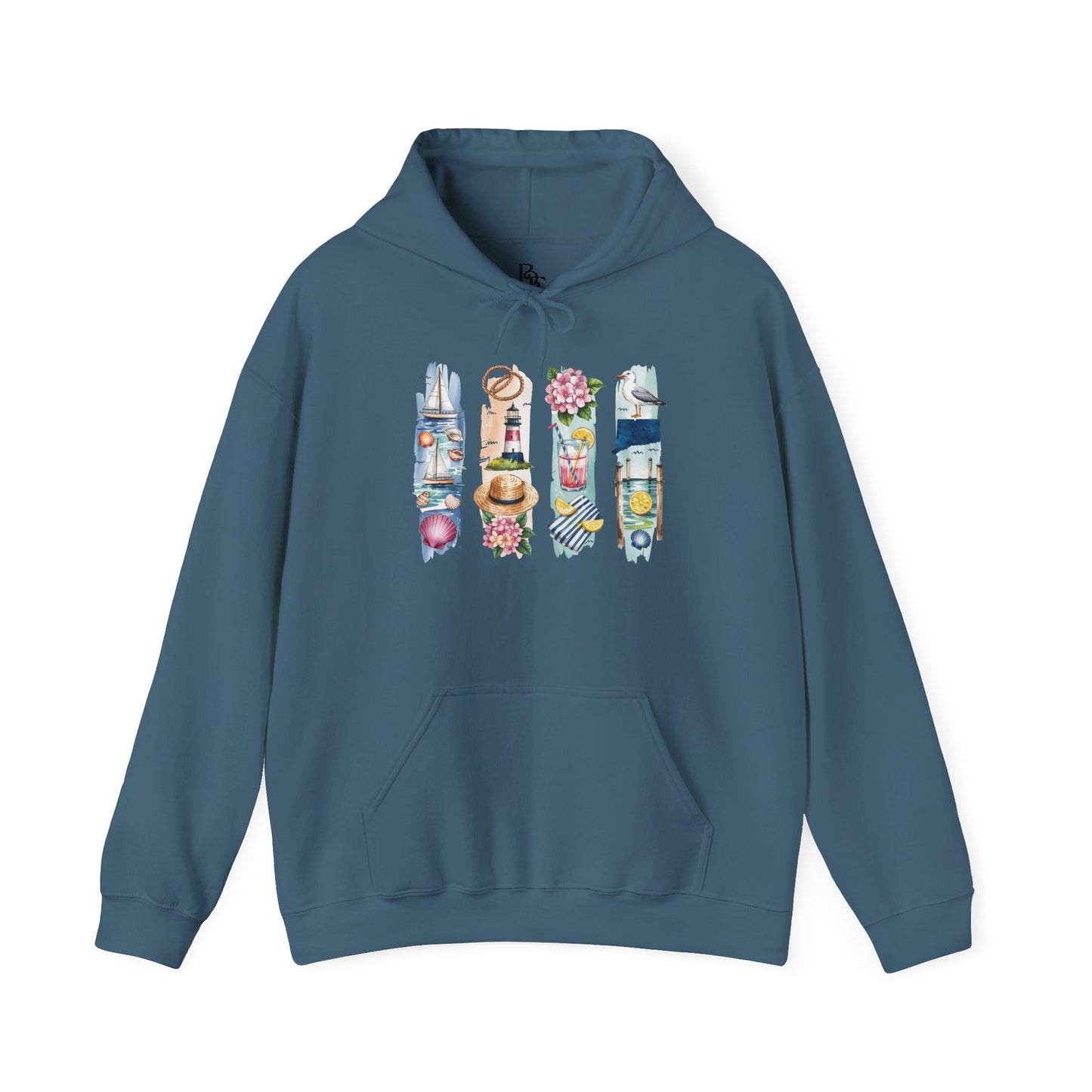 Connecticut Nature Hoodie – Unisex Sweatshirt for Forest & Shoreline Lovers