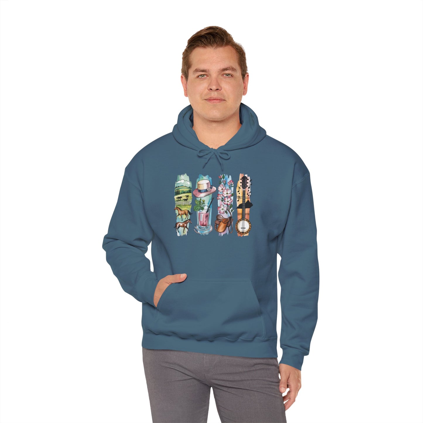 Kentucky Nature Hoodie – Unisex Sweatshirt for Trail & Tradition Lovers