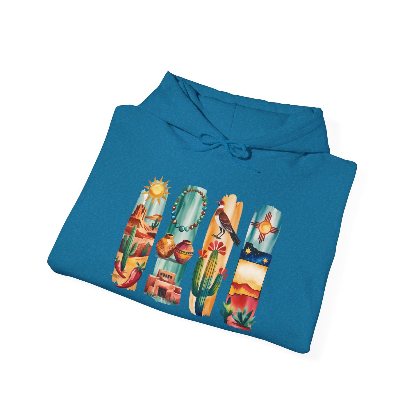 New Mexico Nature Hoodie – Unisex Sweatshirt for Desert & Mountain Lovers