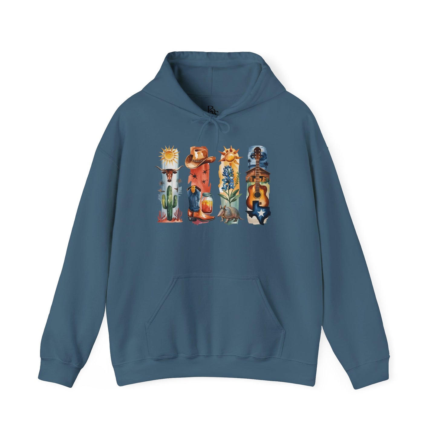 Texas Nature Hoodie – Unisex Lone Sweatshirt for Desert & Hill Country Lovers