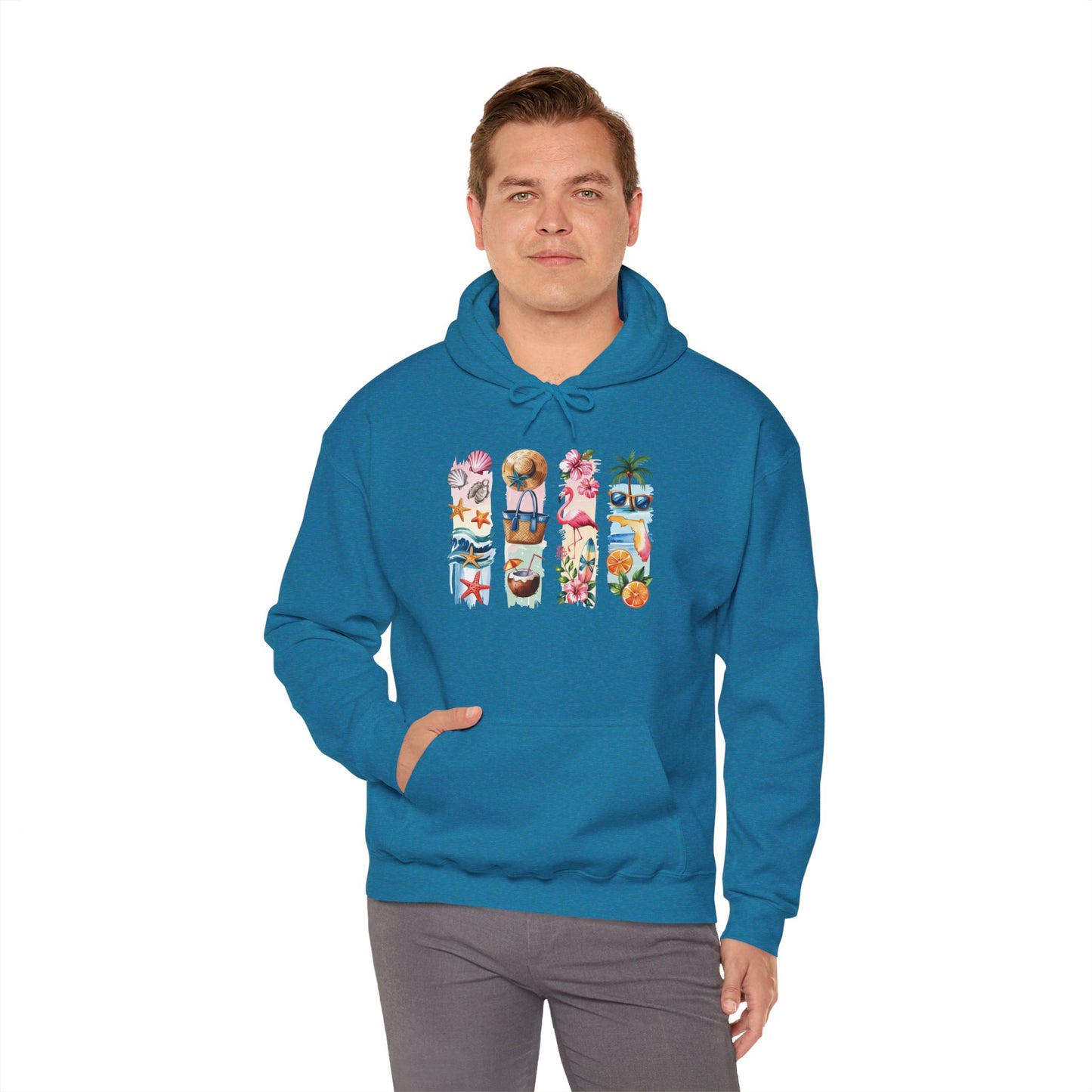 Florida Nature Hoodie – Unisex Sweatshirt for Beach Lovers