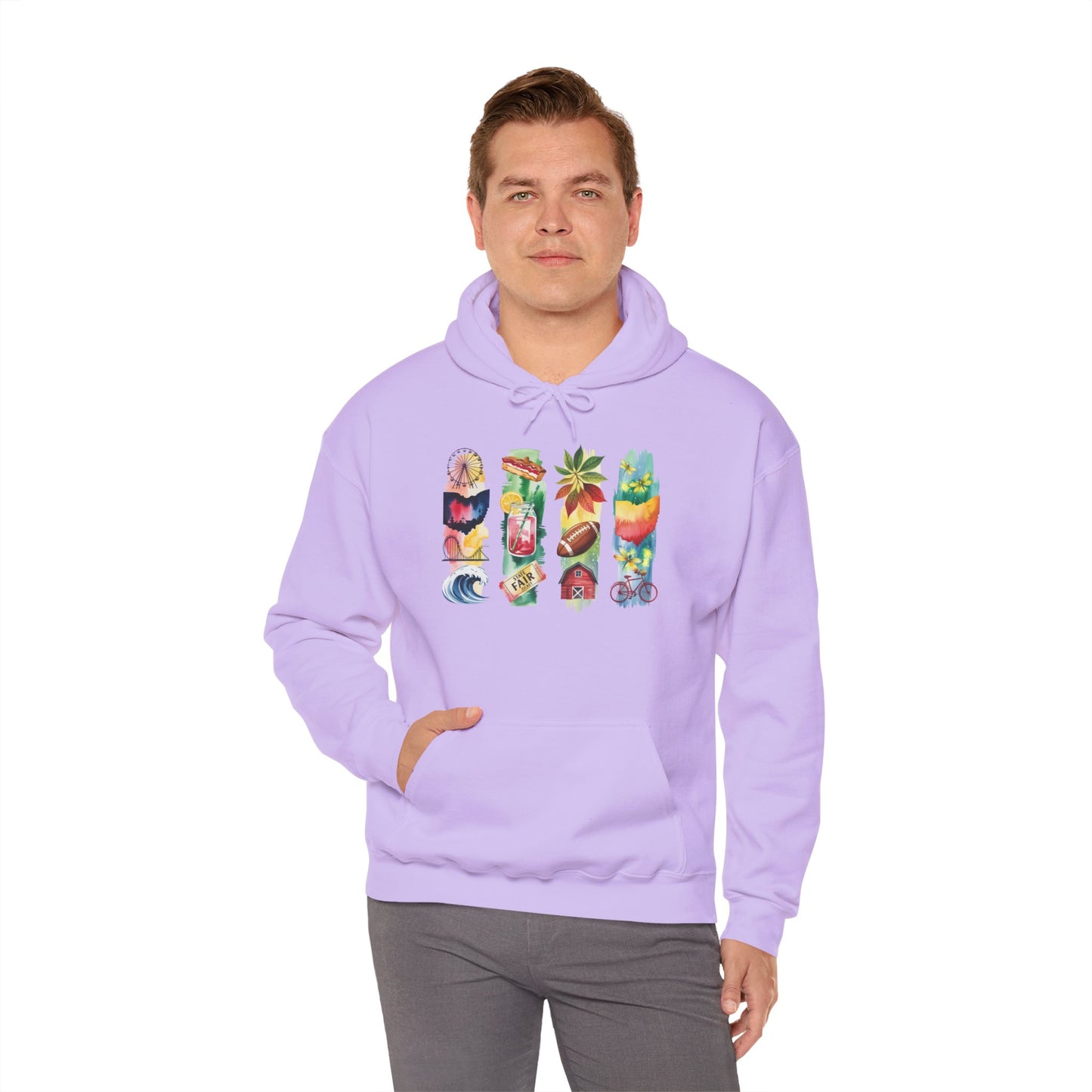 Ohio Nature Hoodie – Unisex Sweatshirt for Nature Lovers & Trail Explorers