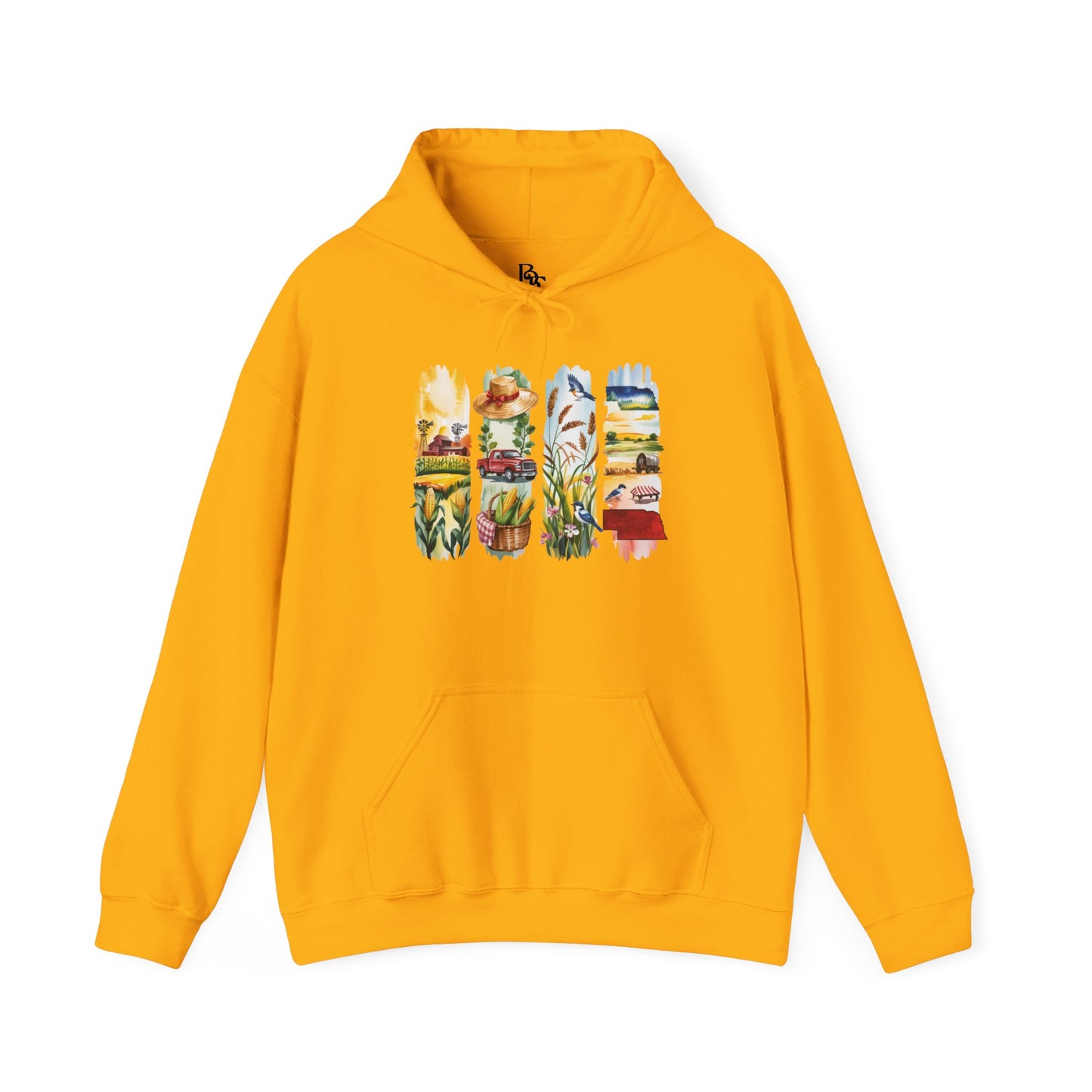 Nebraska Nature Hoodie – Unisex Sweatshirt for Prairie & Plains Explorers