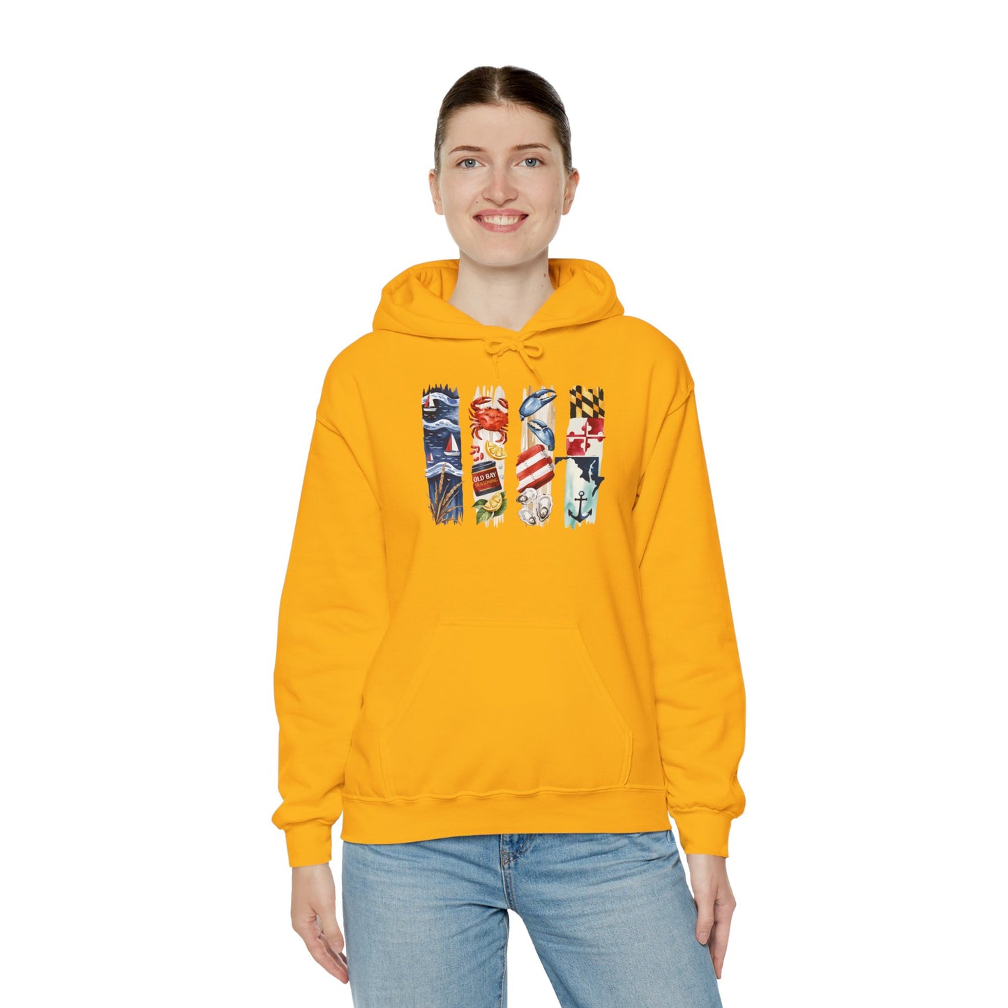 Maryland Nature Hoodie – Unisex Sweatshirt for Bay Lovers
