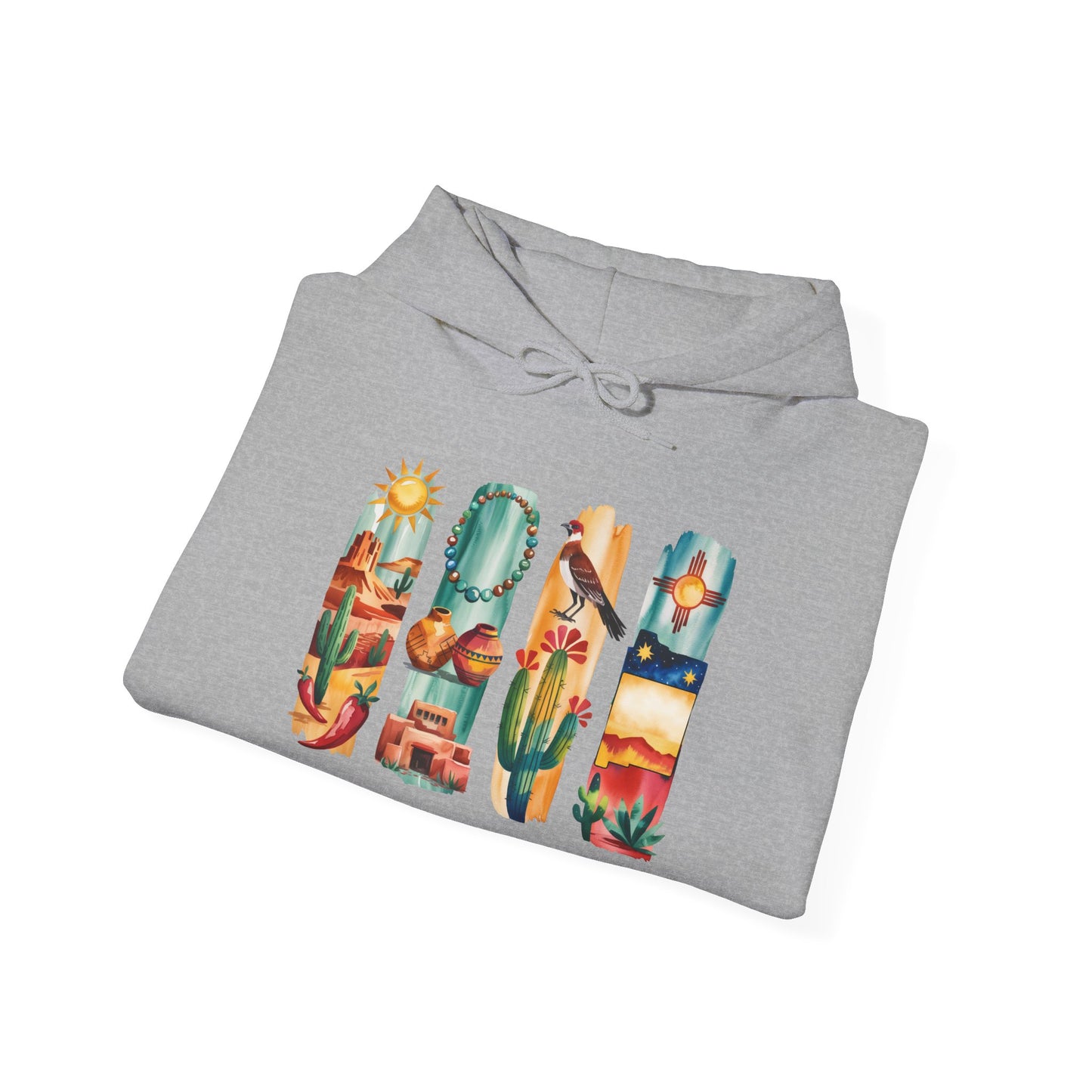 New Mexico Nature Hoodie – Unisex Sweatshirt for Desert & Mountain Lovers