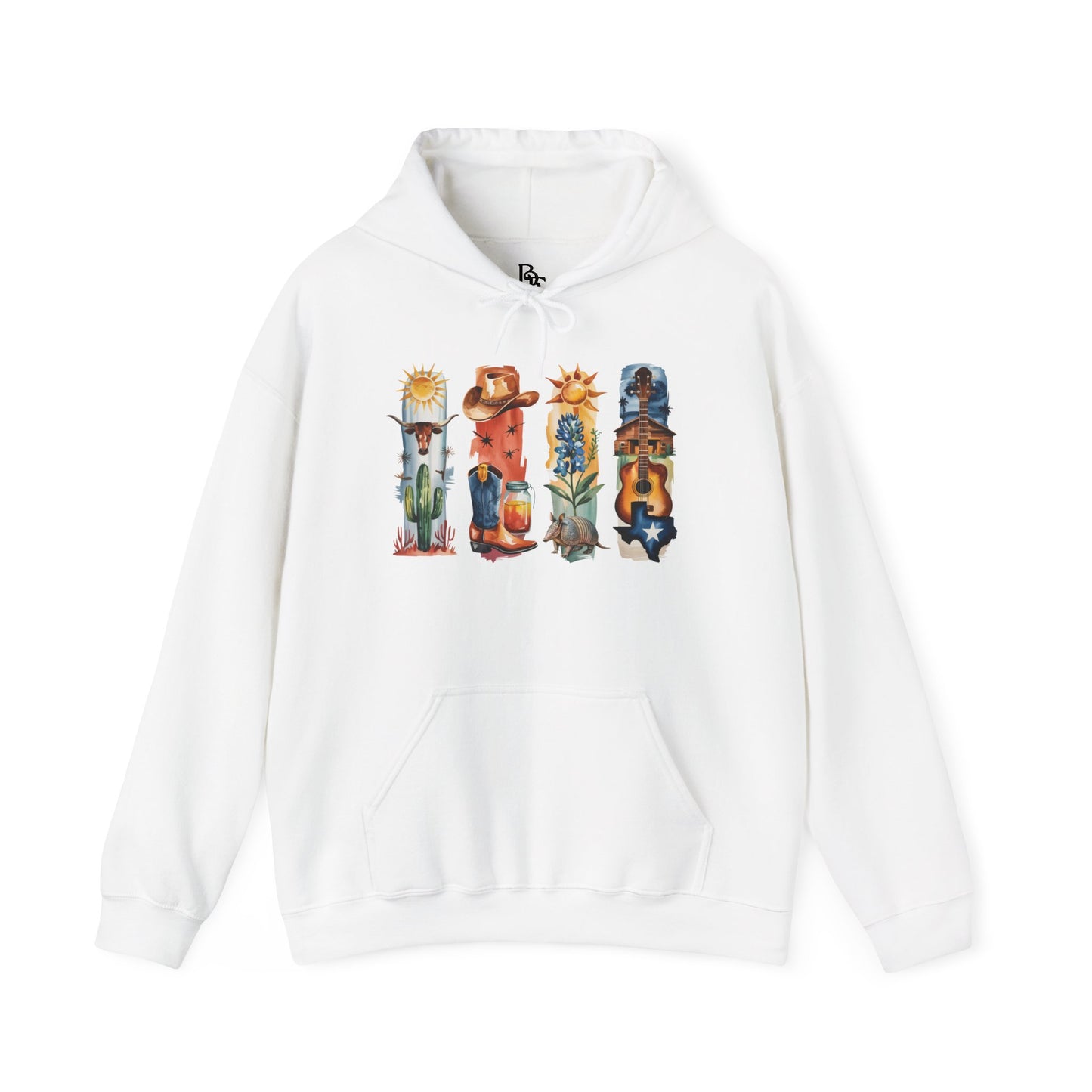 Texas Nature Hoodie – Unisex Lone Sweatshirt for Desert & Hill Country Lovers