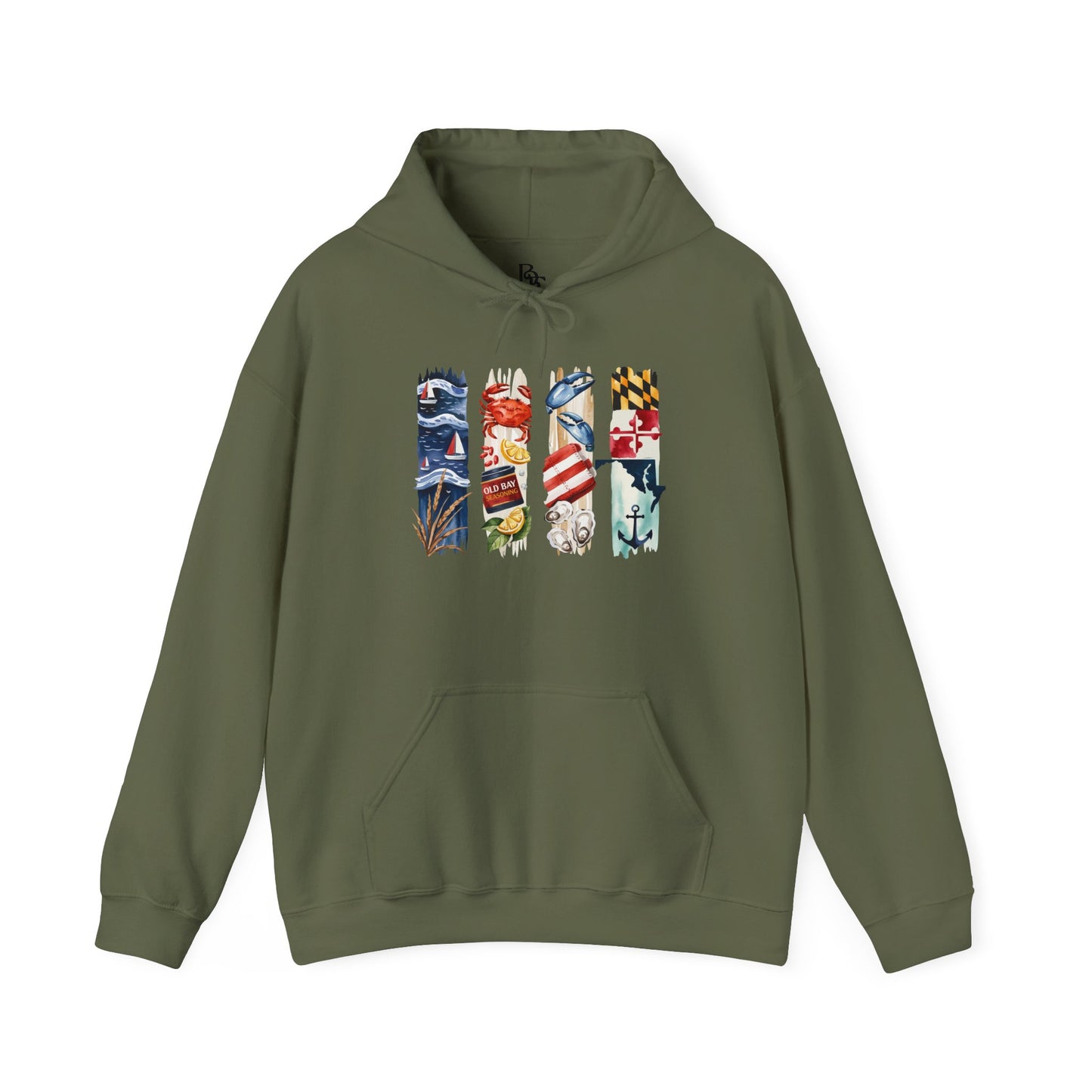 Maryland Nature Hoodie – Unisex Sweatshirt for Bay Lovers