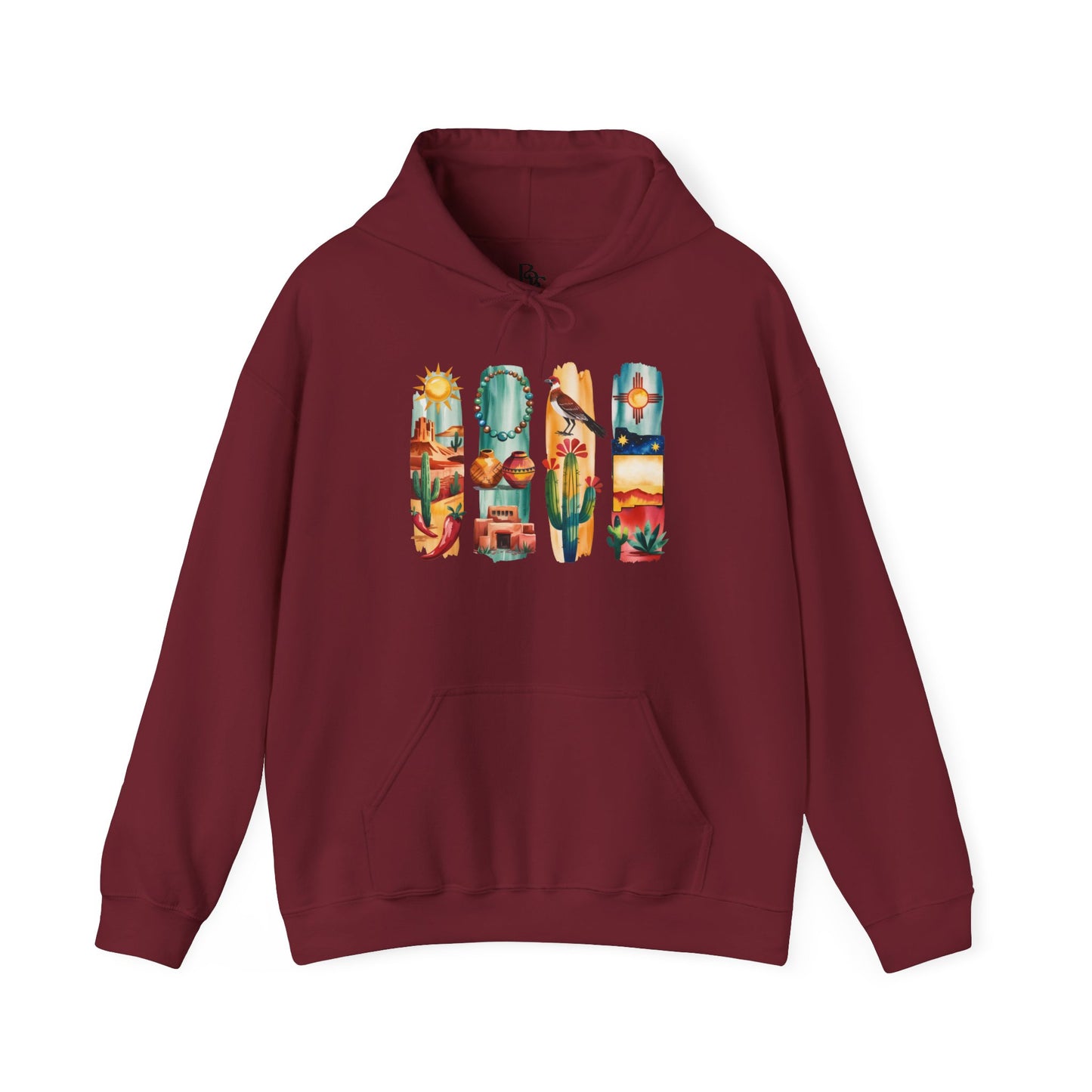 New Mexico Nature Hoodie – Unisex Sweatshirt for Desert & Mountain Lovers