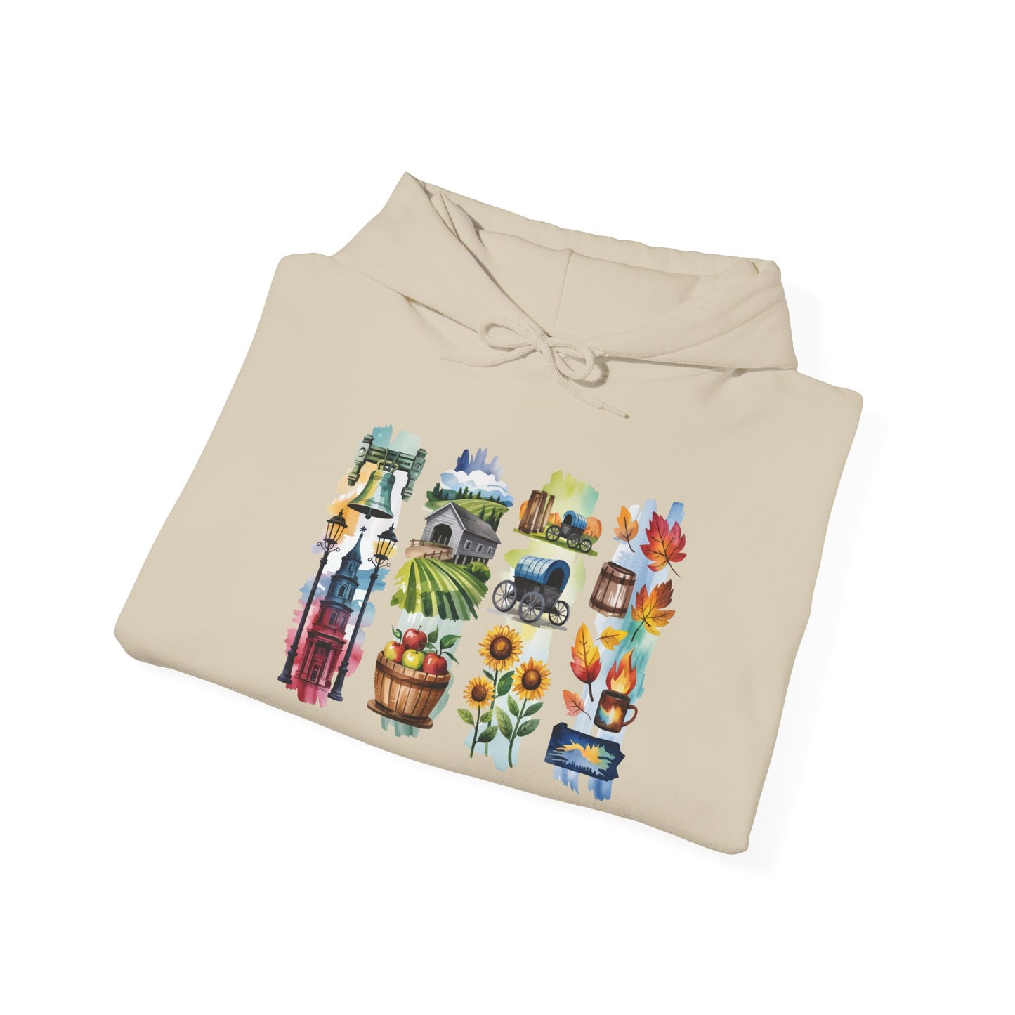 Pennsylvania Nature Hoodie – Unisex Sweatshirt for Hikers & Outdoor Enthusiasts