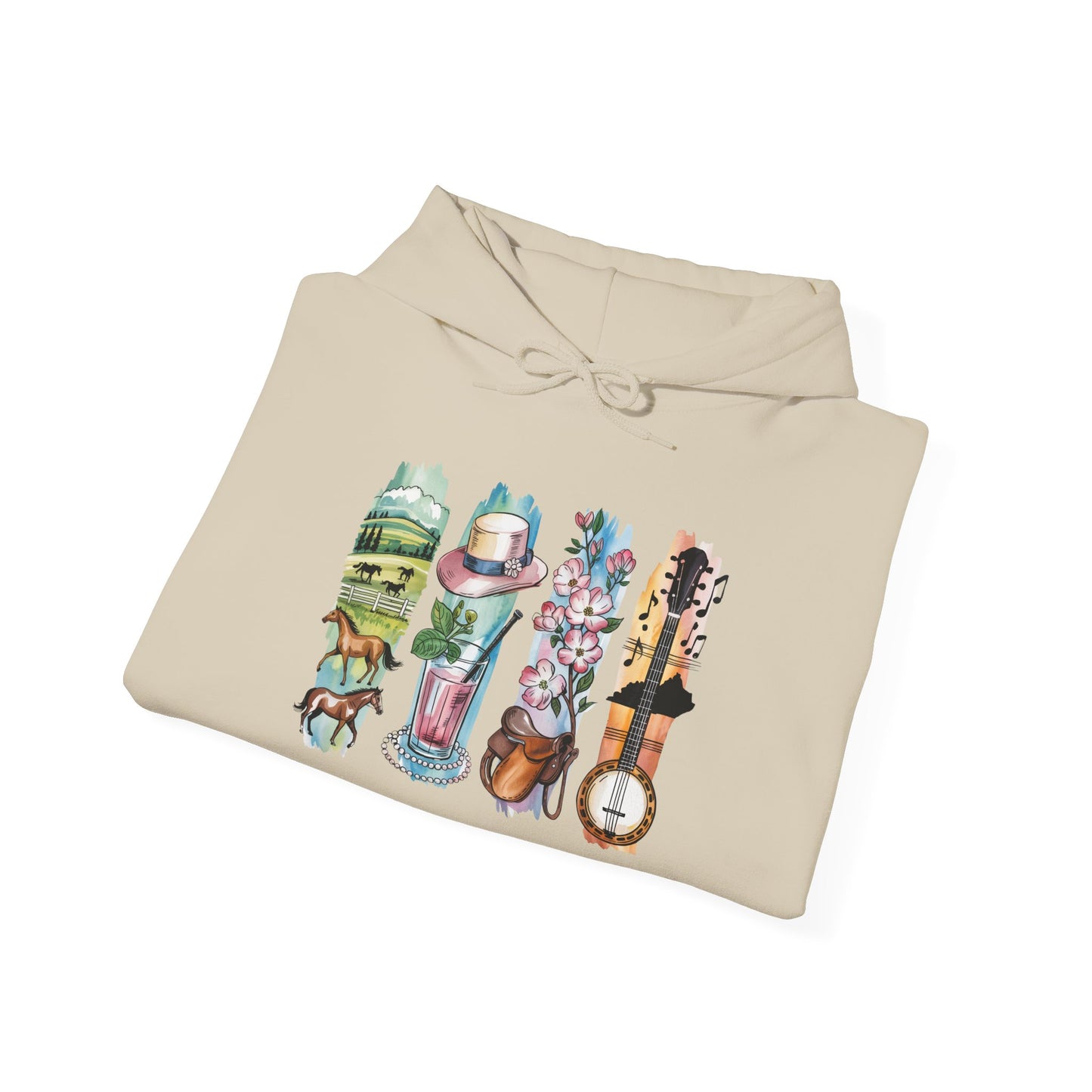 Kentucky Nature Hoodie – Unisex Sweatshirt for Trail & Tradition Lovers