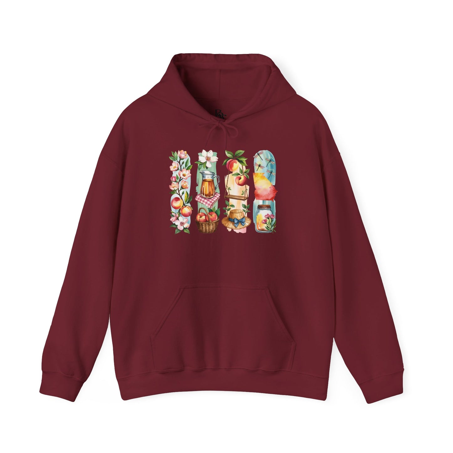 Georgia Nature Hoodie – Unisex Sweatshirt for Forest & Coastline Lovers