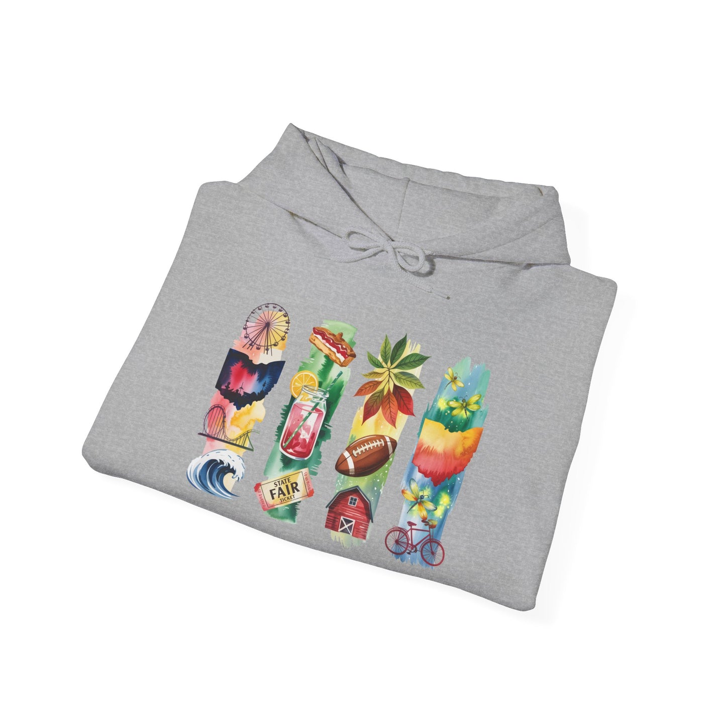 Ohio Nature Hoodie – Unisex Sweatshirt for Nature Lovers & Trail Explorers