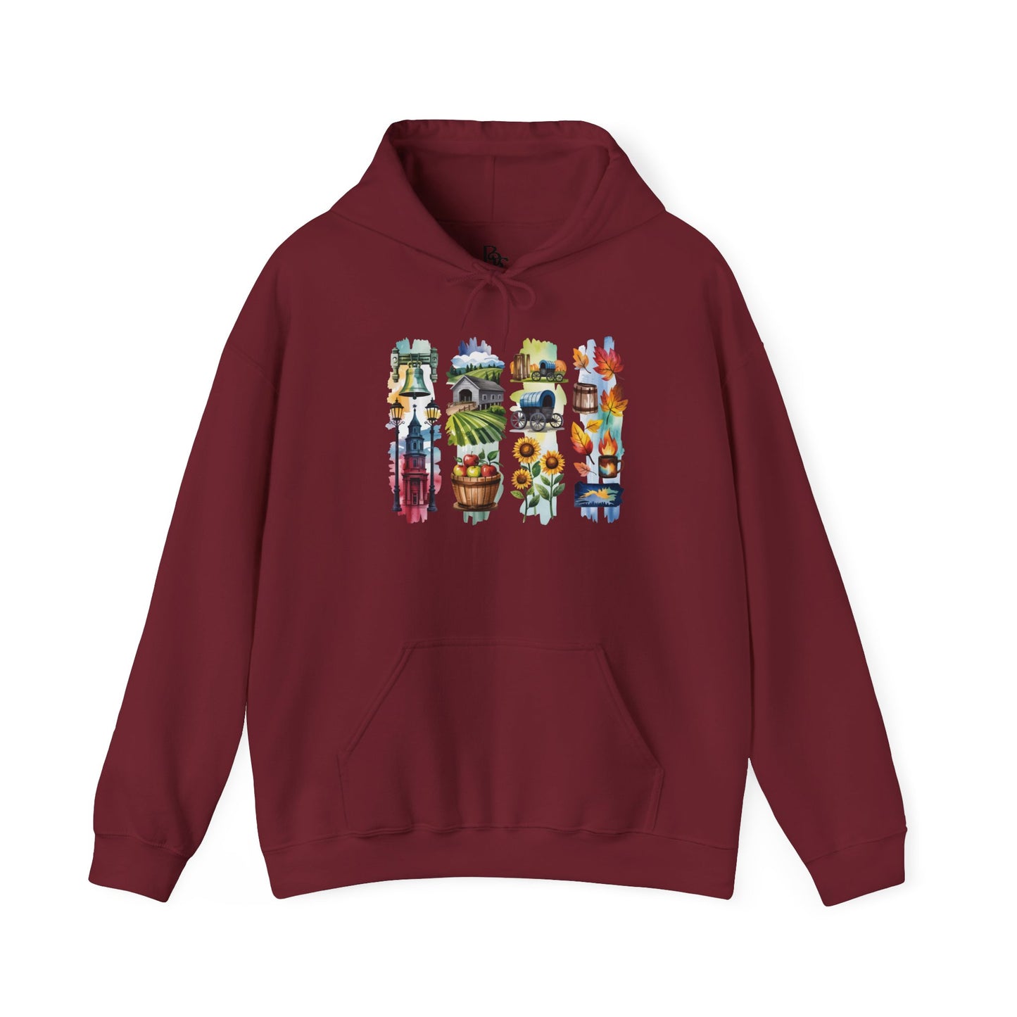 Pennsylvania Nature Hoodie – Unisex Sweatshirt for Hikers & Outdoor Enthusiasts