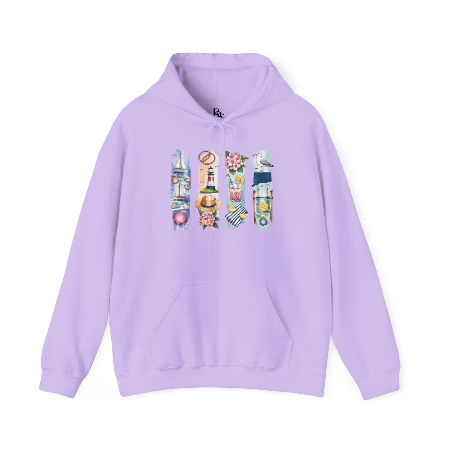 Connecticut Nature Hoodie – Unisex Sweatshirt for Forest & Shoreline Lovers