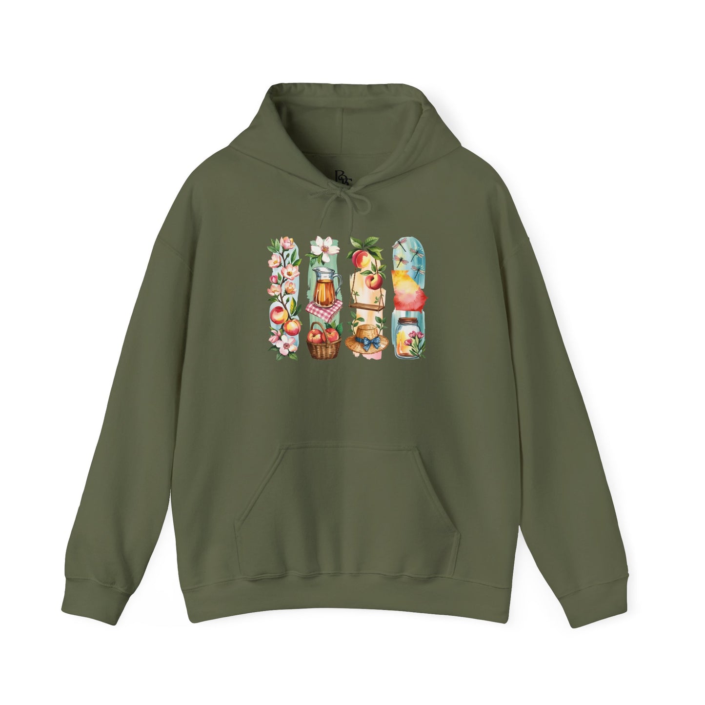 Georgia Nature Hoodie – Unisex Sweatshirt for Forest & Coastline Lovers