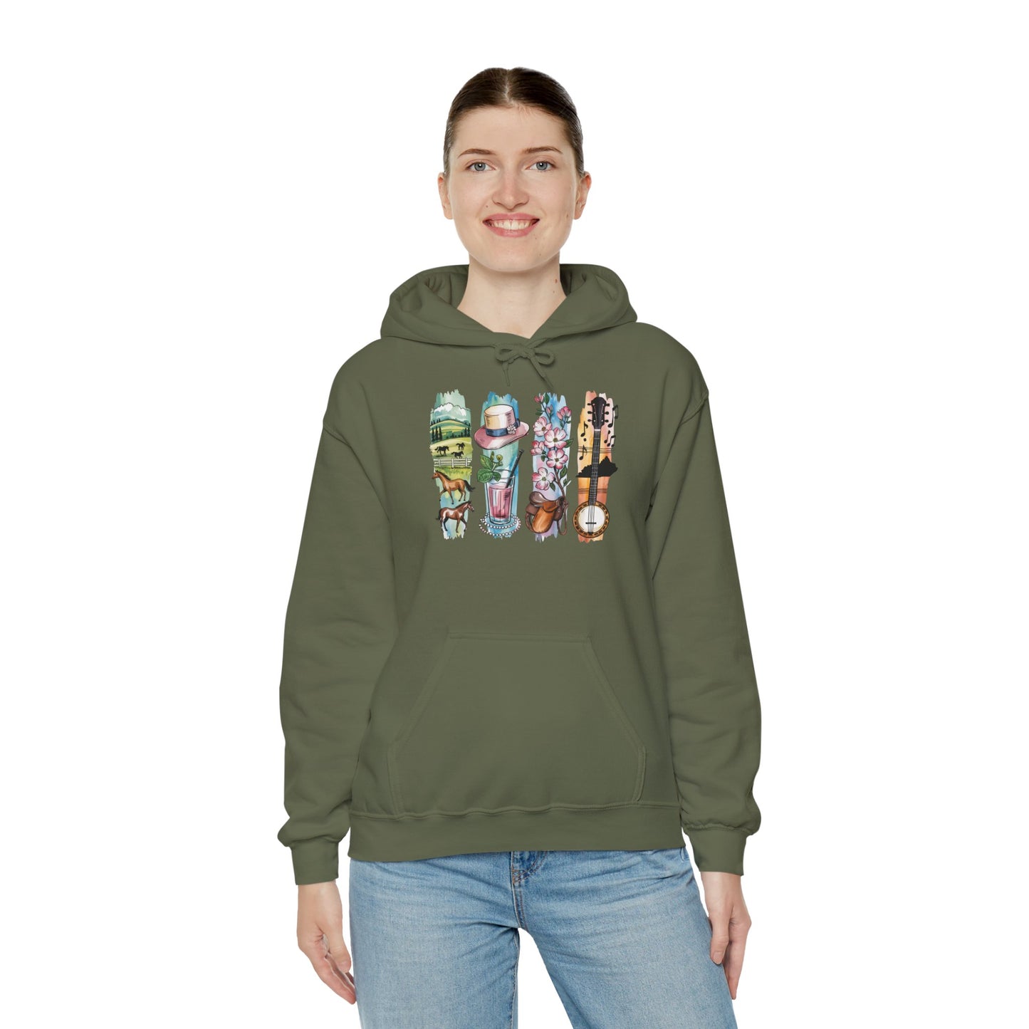 Kentucky Nature Hoodie – Unisex Sweatshirt for Trail & Tradition Lovers