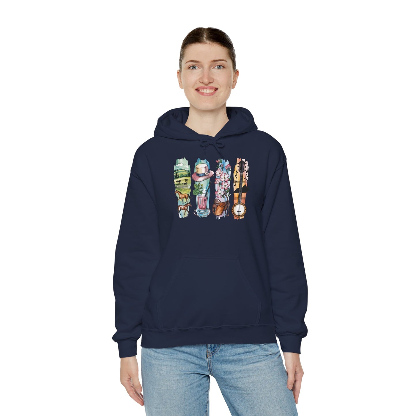 Kentucky Nature Hoodie – Unisex Sweatshirt for Trail & Tradition Lovers