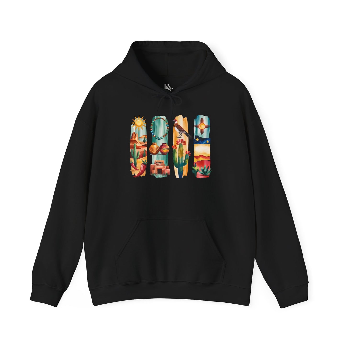New Mexico Nature Hoodie – Unisex Sweatshirt for Desert & Mountain Lovers