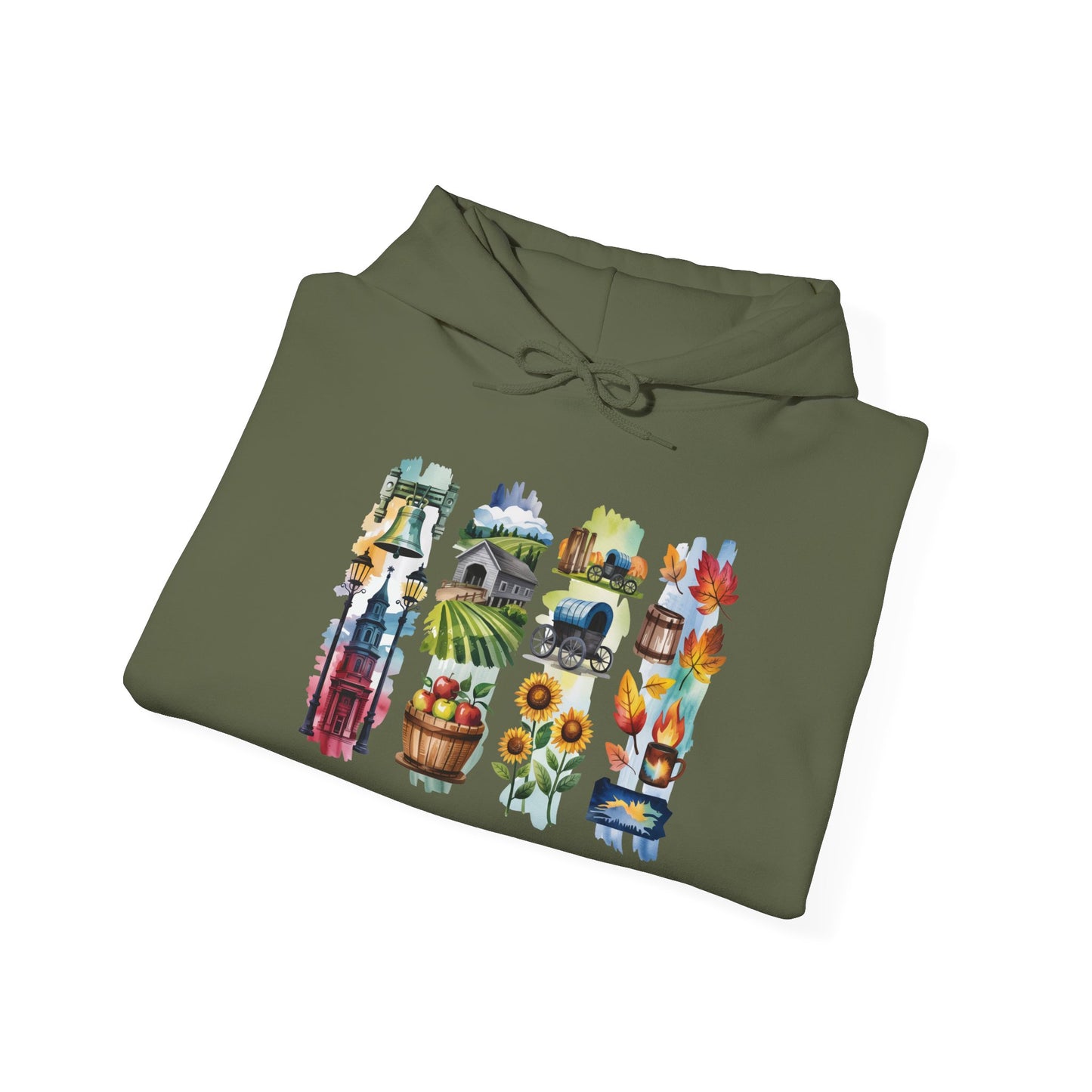 Pennsylvania Nature Hoodie – Unisex Sweatshirt for Hikers & Outdoor Enthusiasts