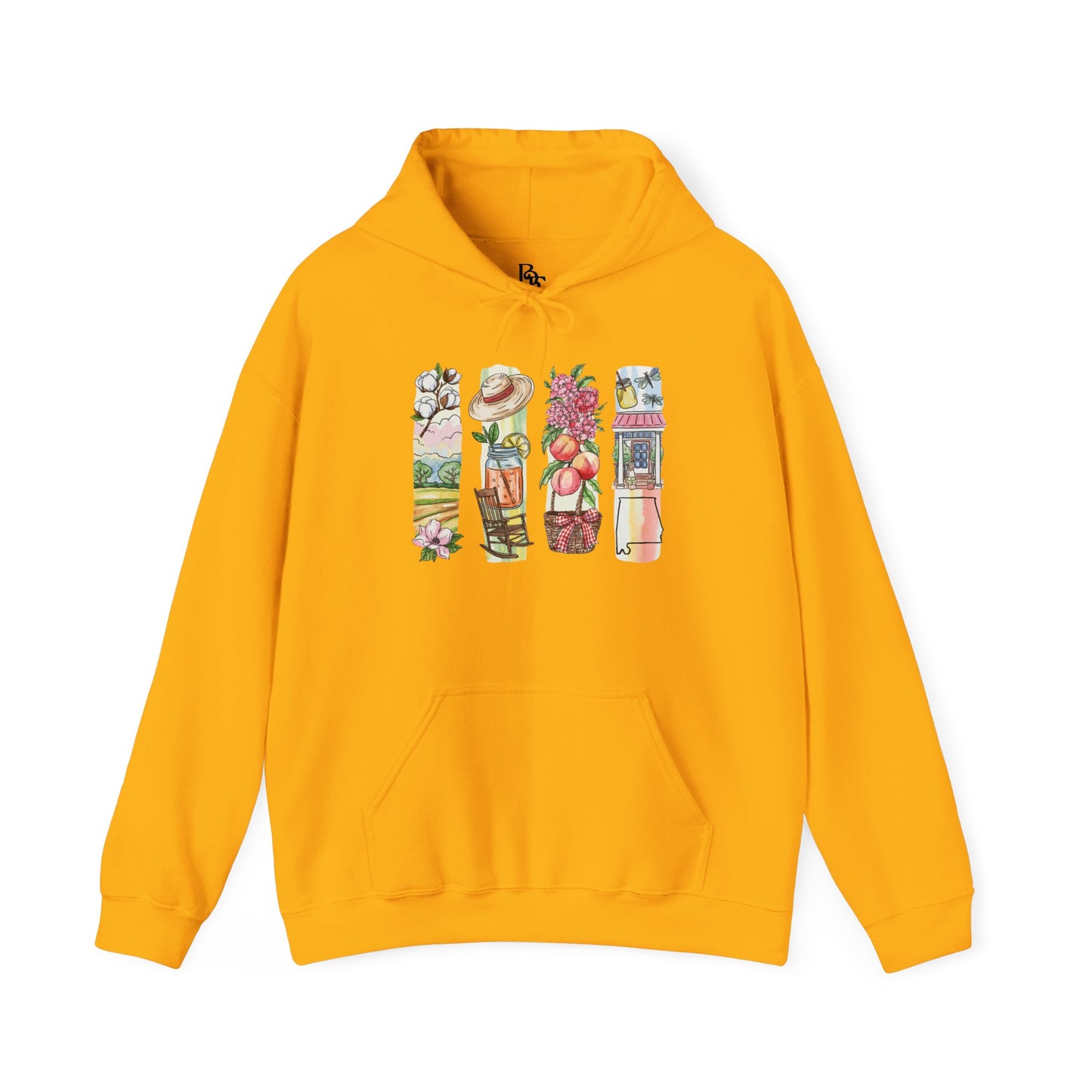 Alabama Nature Hoodie – Unisex Sweatshirt for Forest & River Explorers
