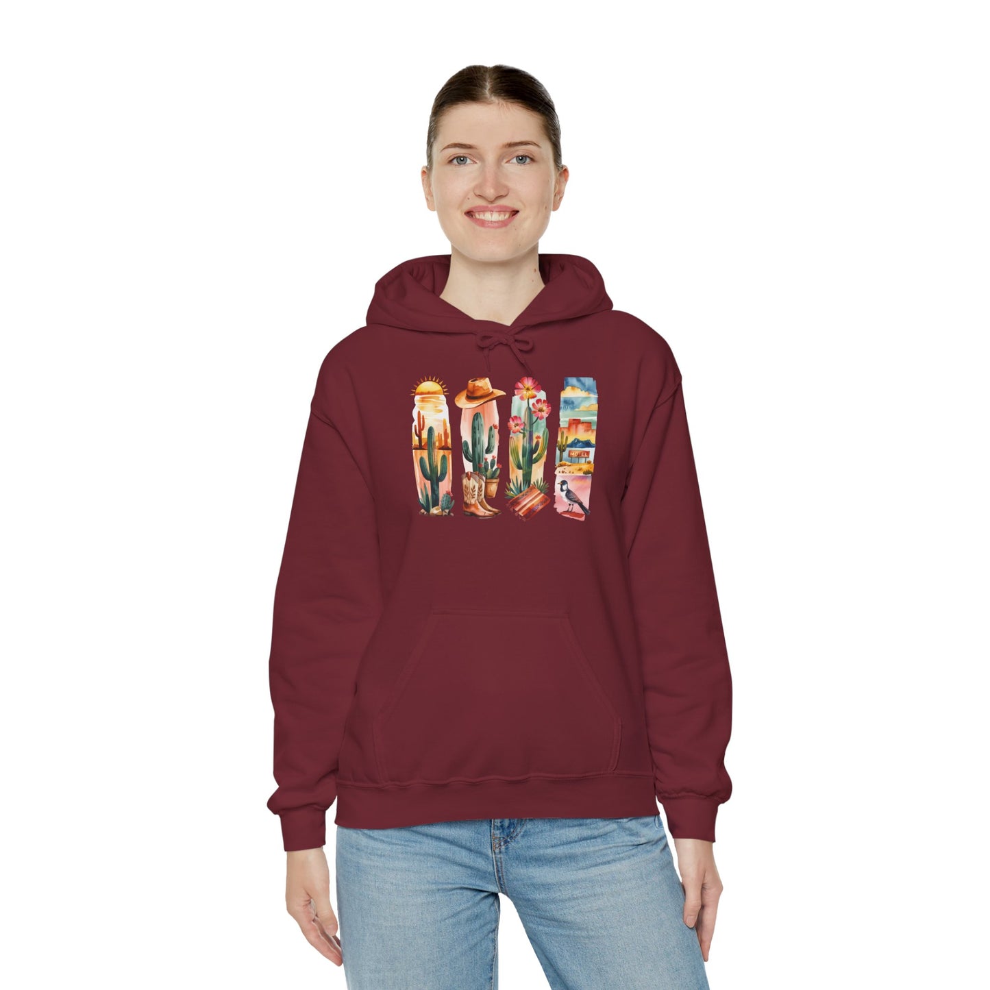 Arizona Nature Hoodie – Unisex Sweatshirt for Desert Lovers