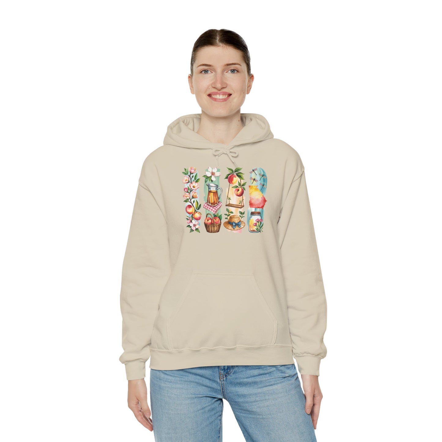 Georgia Nature Hoodie – Unisex Sweatshirt for Forest & Coastline Lovers