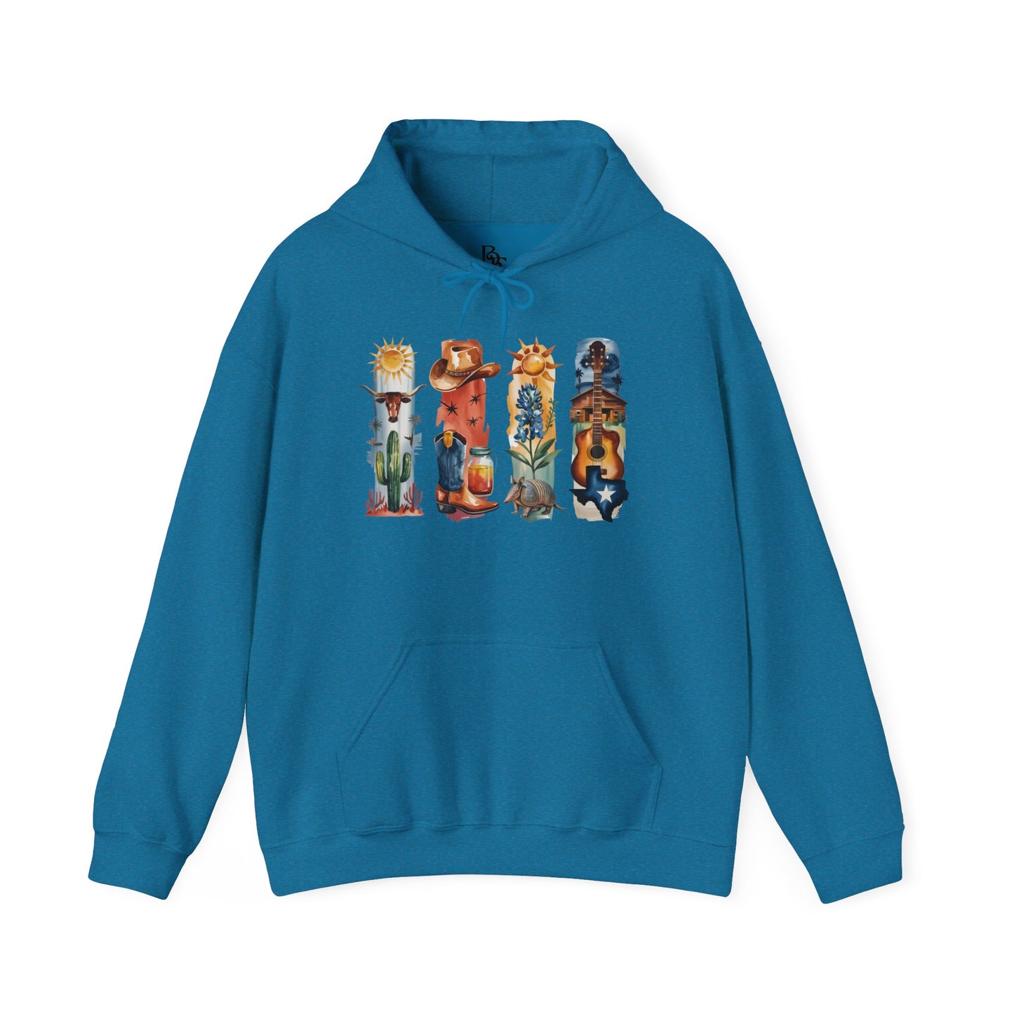 Texas Nature Hoodie – Unisex Lone Sweatshirt for Desert & Hill Country Lovers