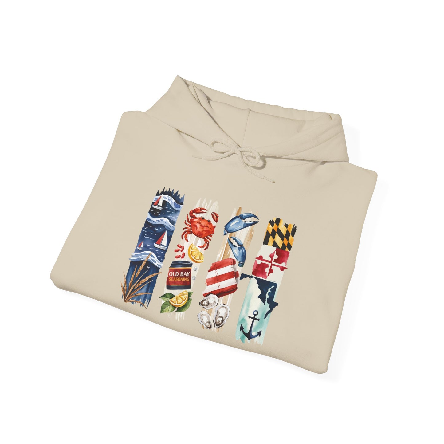Maryland Nature Hoodie – Unisex Sweatshirt for Bay Lovers