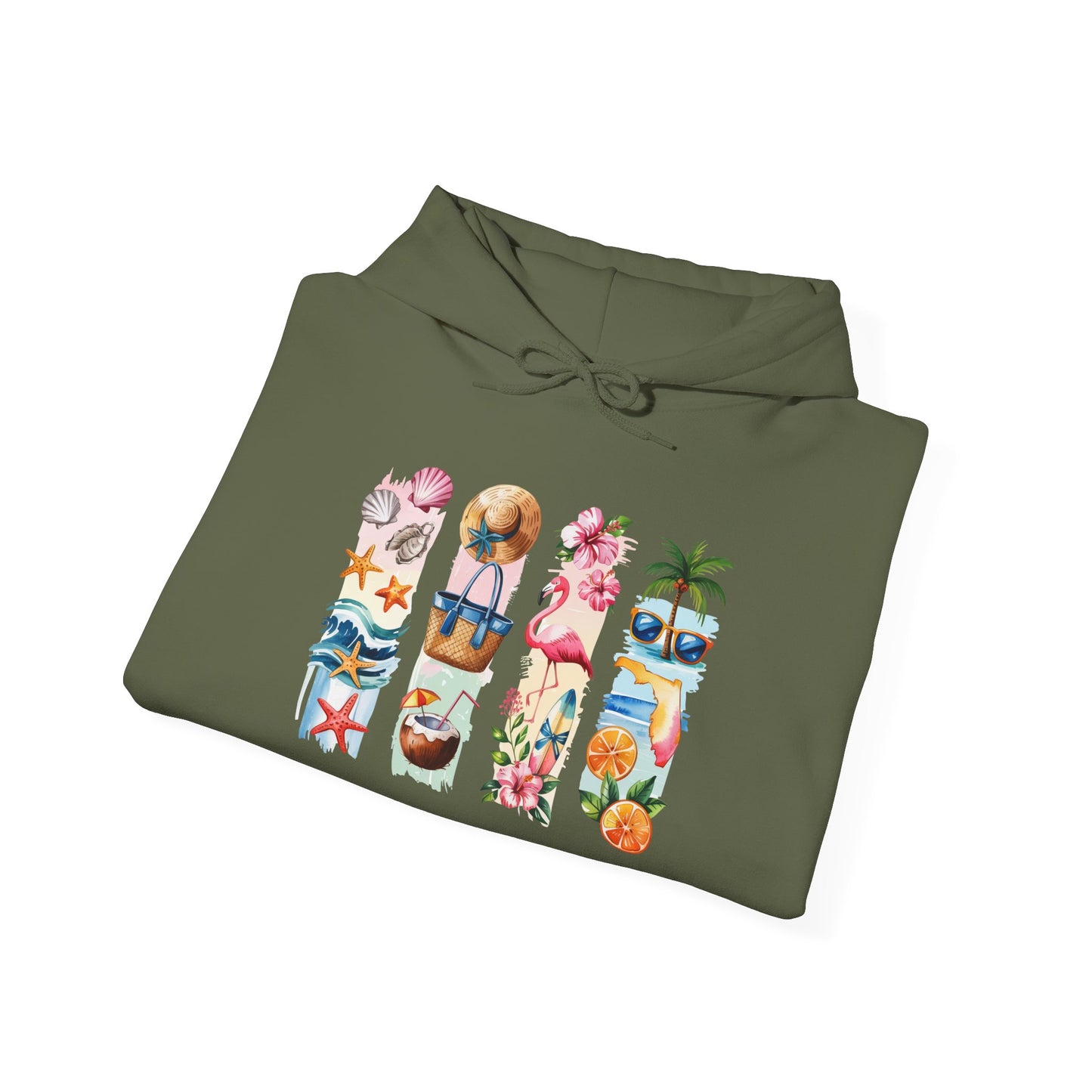 Florida Nature Hoodie – Unisex Sweatshirt for Beach Lovers