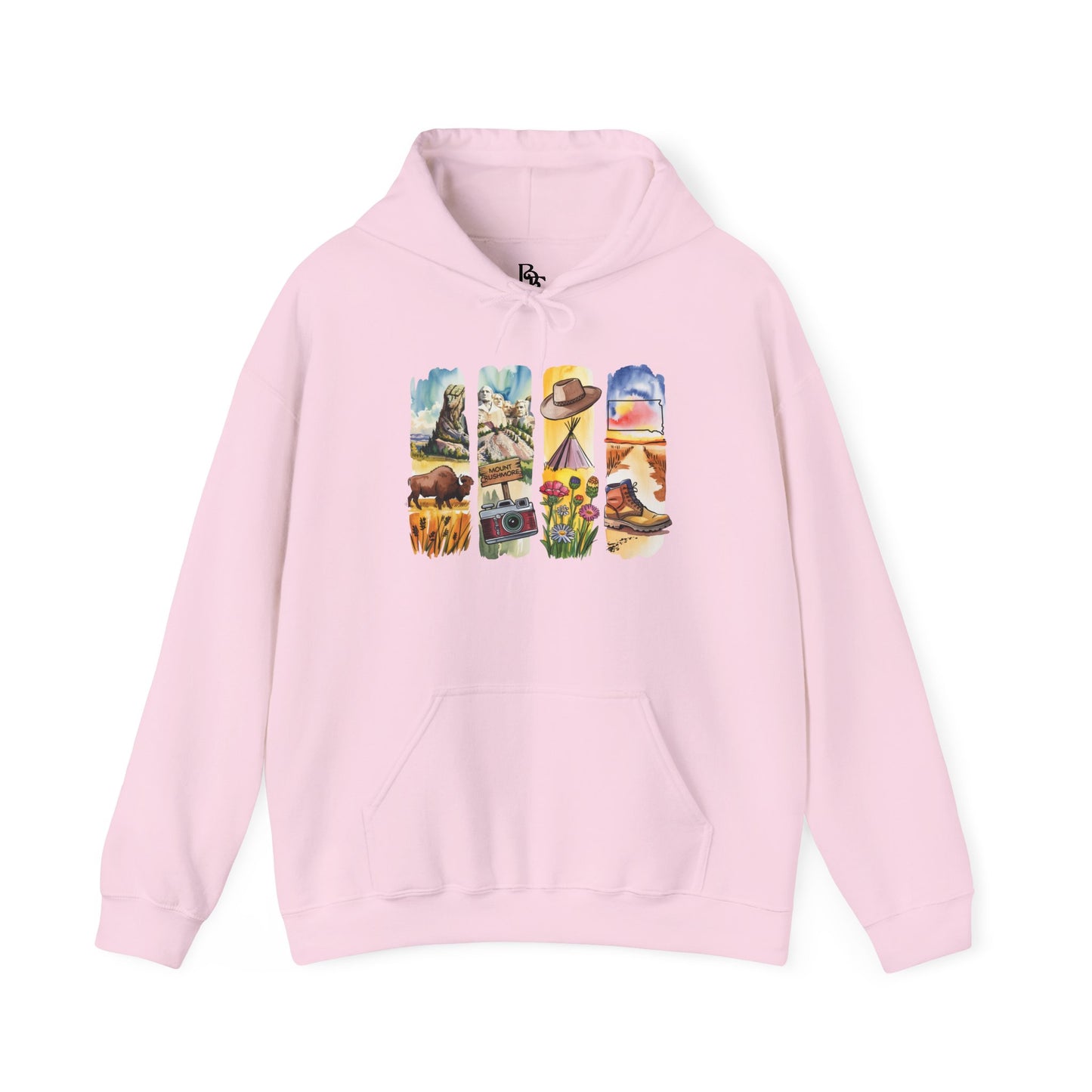 South Dakota Nature Hoodie – Unisex Sweatshirt for Outdoor Adventurers