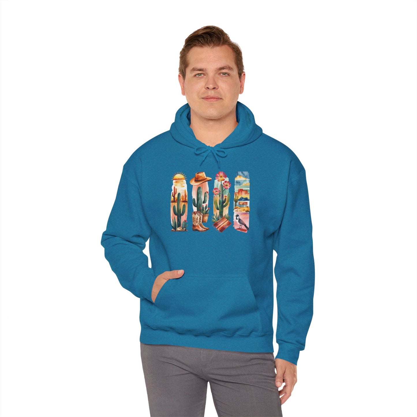Arizona Nature Hoodie – Unisex Sweatshirt for Desert Lovers