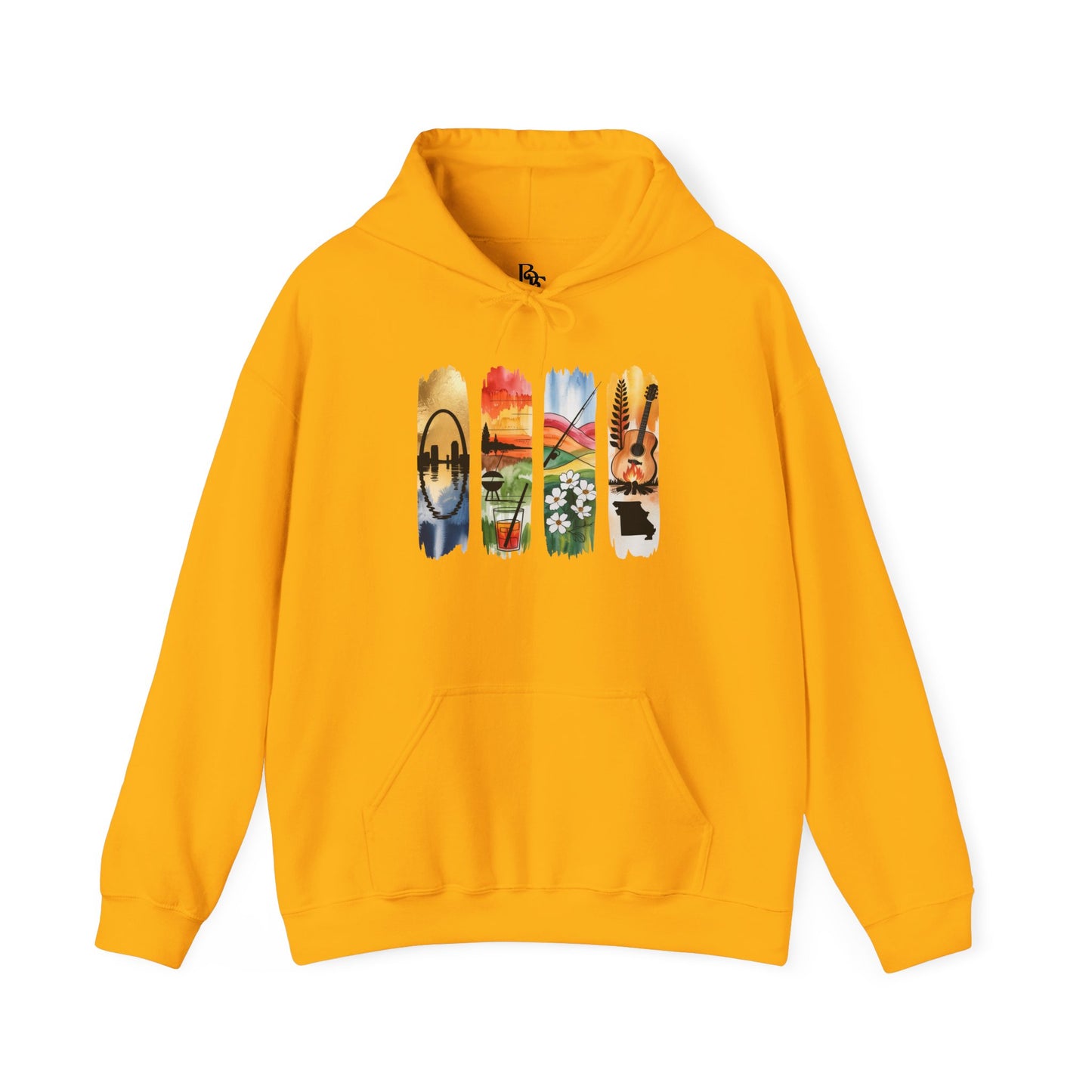 Missouri Nature Hoodie – Unisex Sweatshirt for Trail & River Lovers