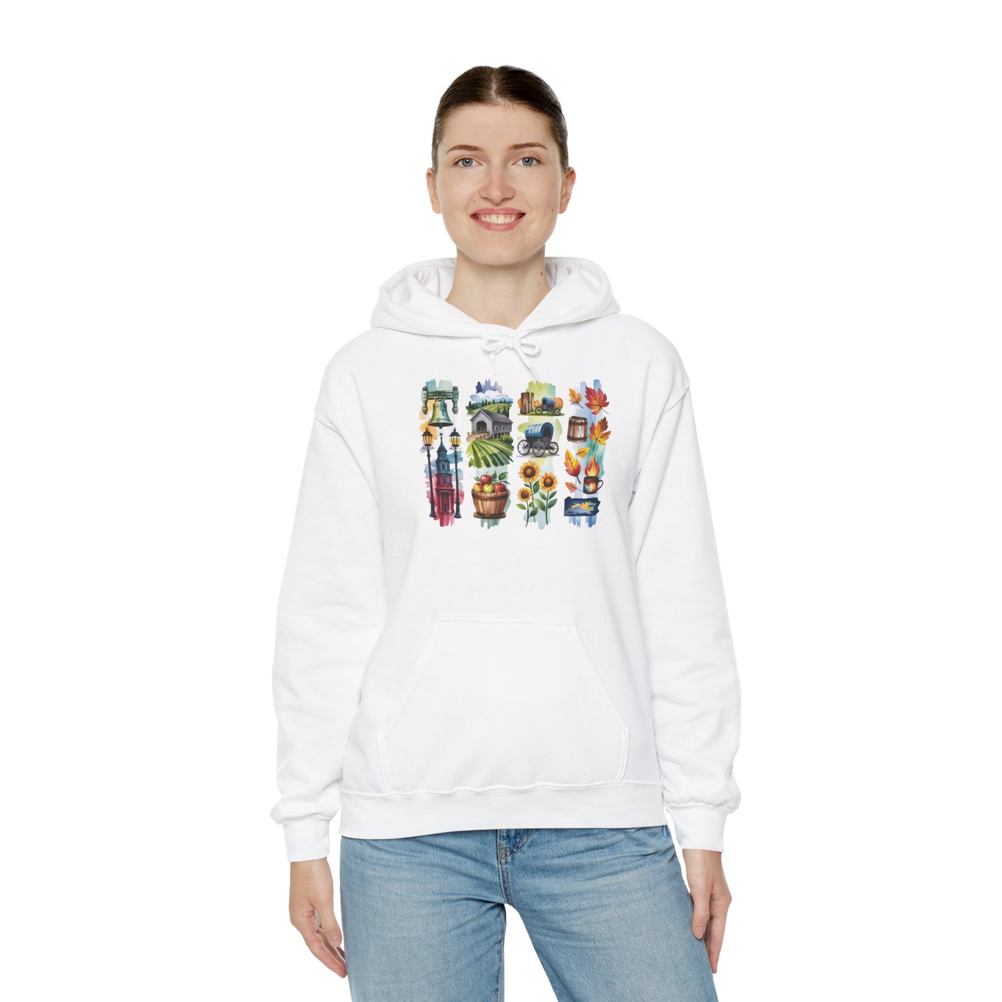 Pennsylvania Nature Hoodie – Unisex Sweatshirt for Hikers & Outdoor Enthusiasts