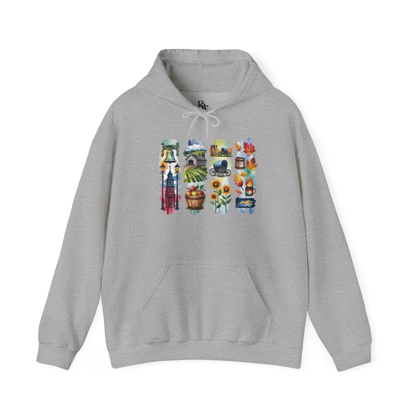 Pennsylvania Nature Hoodie – Unisex Sweatshirt for Hikers & Outdoor Enthusiasts
