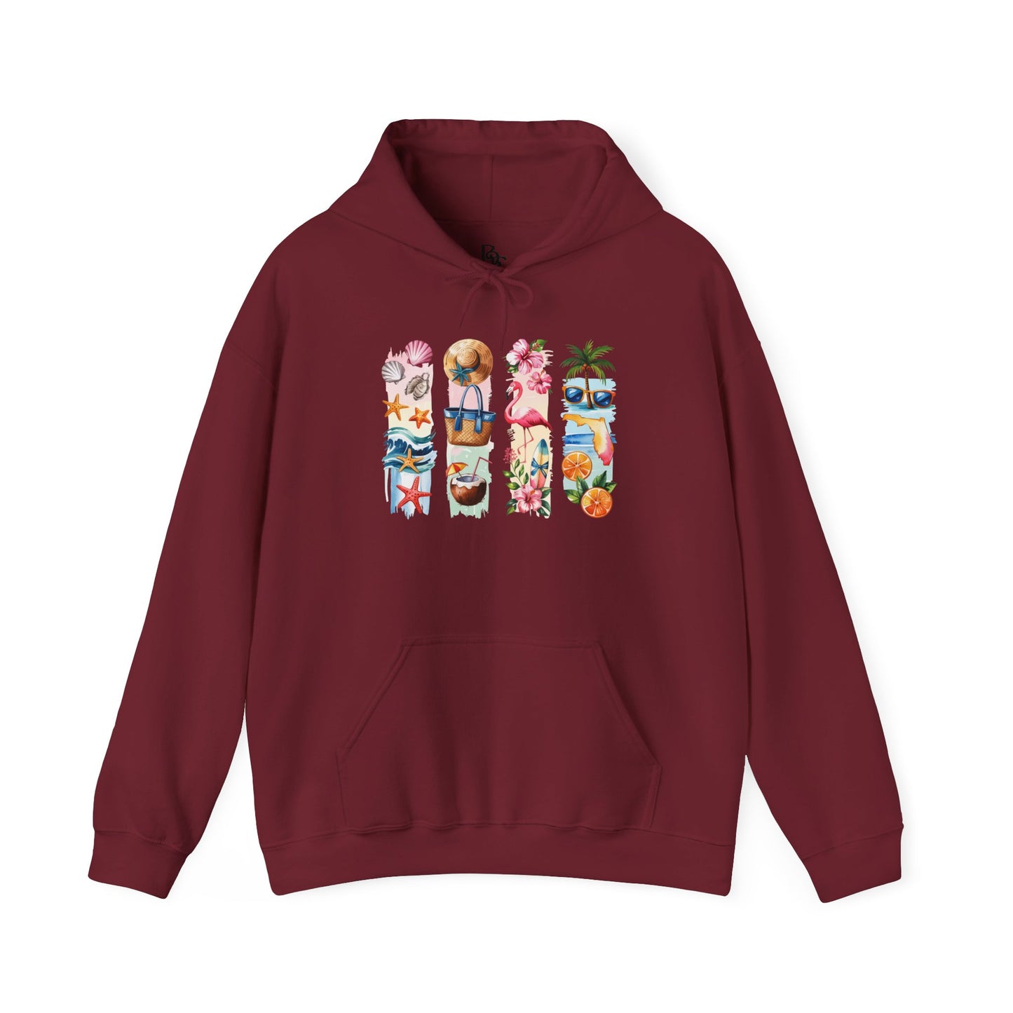 Florida Nature Hoodie – Unisex Sweatshirt for Beach Lovers