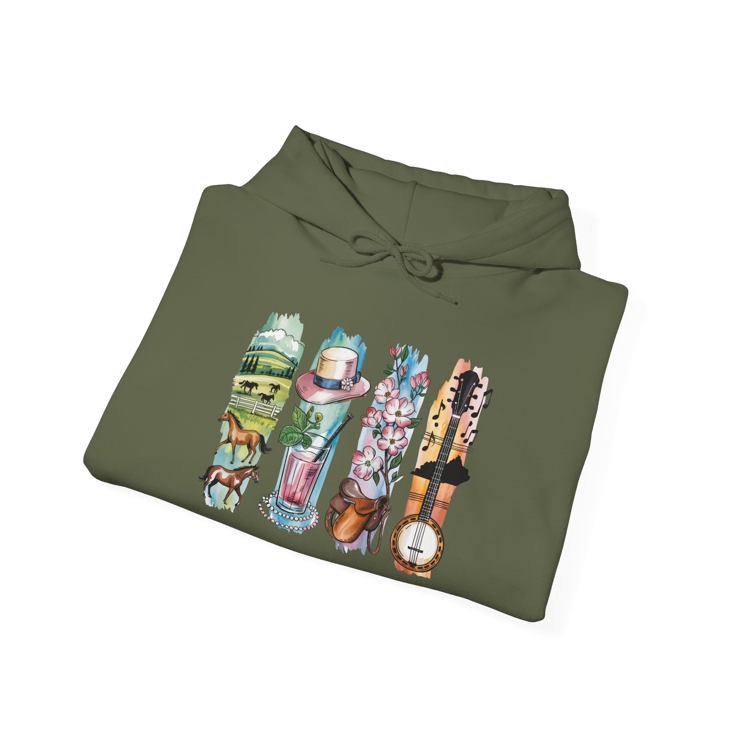Kentucky Nature Hoodie – Unisex Sweatshirt for Trail & Tradition Lovers