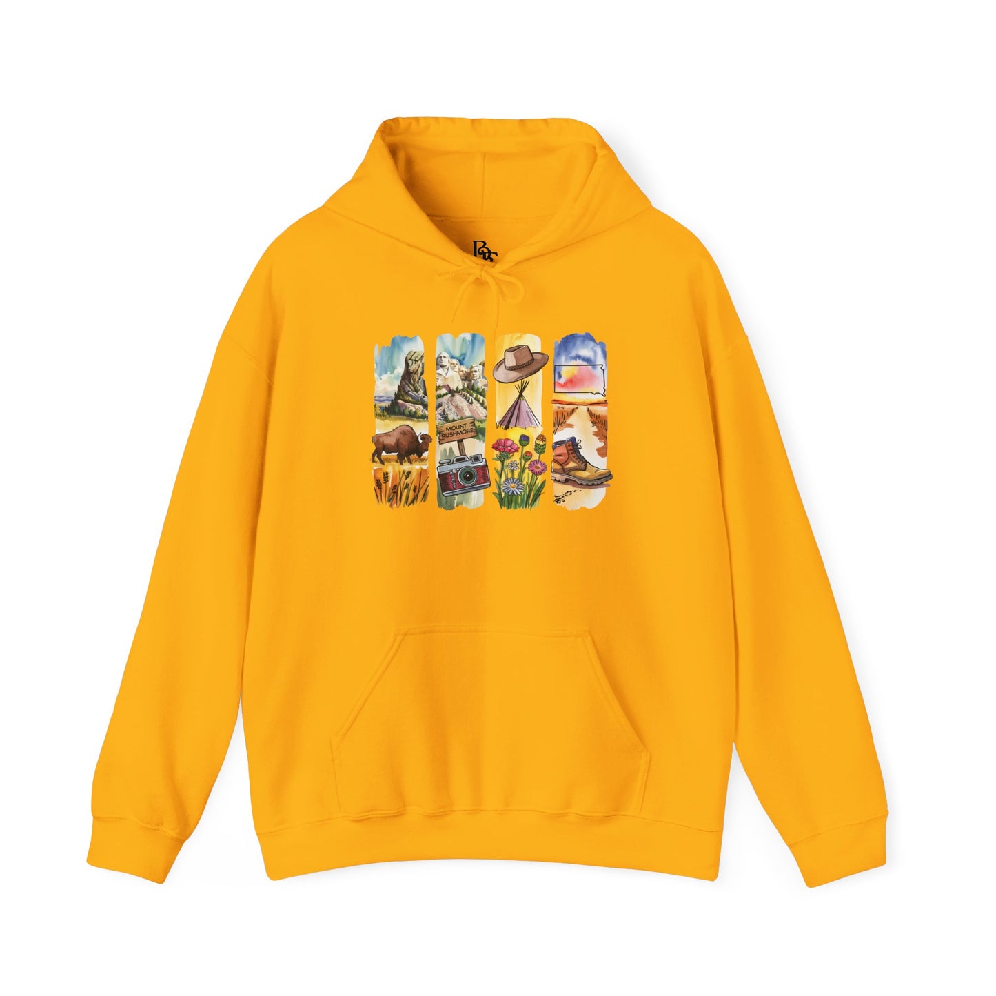 South Dakota Nature Hoodie – Unisex Sweatshirt for Outdoor Adventurers