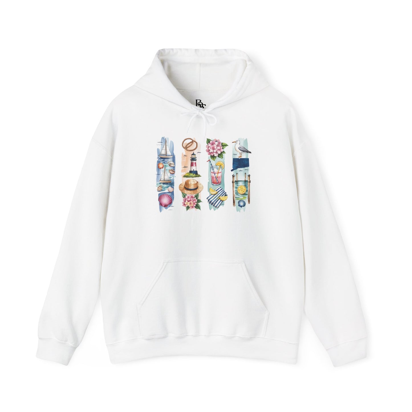 Connecticut Nature Hoodie – Unisex Sweatshirt for Forest & Shoreline Lovers