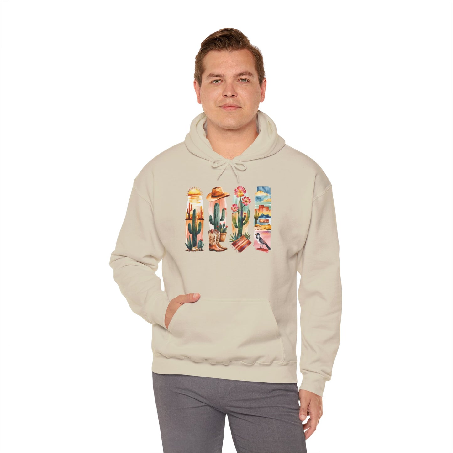 Arizona Nature Hoodie – Unisex Sweatshirt for Desert Lovers