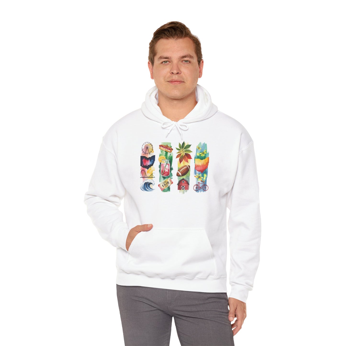 Ohio Nature Hoodie – Unisex Sweatshirt for Nature Lovers & Trail Explorers