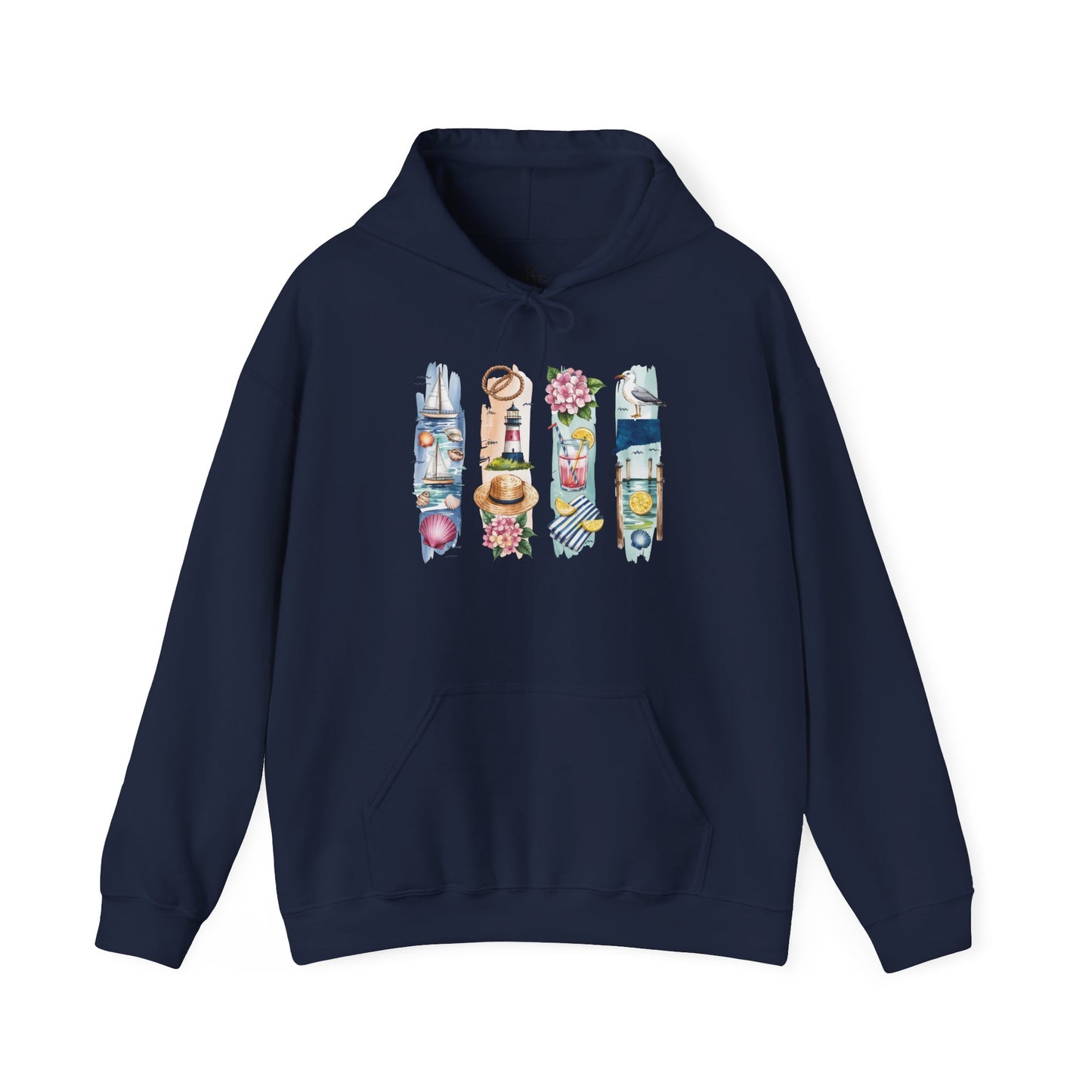 Connecticut Nature Hoodie – Unisex Sweatshirt for Forest & Shoreline Lovers