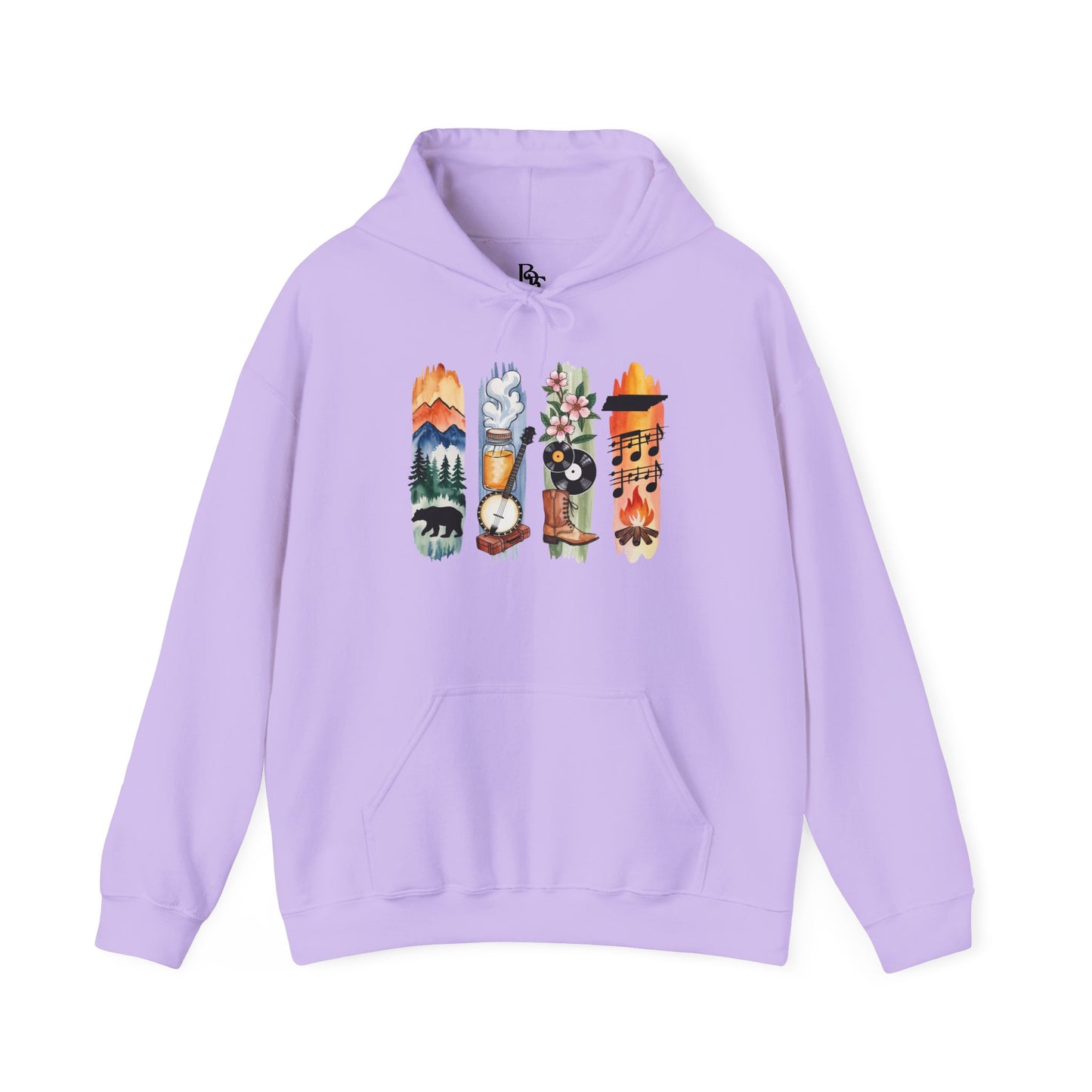 Tennessee Nature Hoodie – Unisex Smoky Mountains Sweatshirt for Outdoor & Nature lovers
