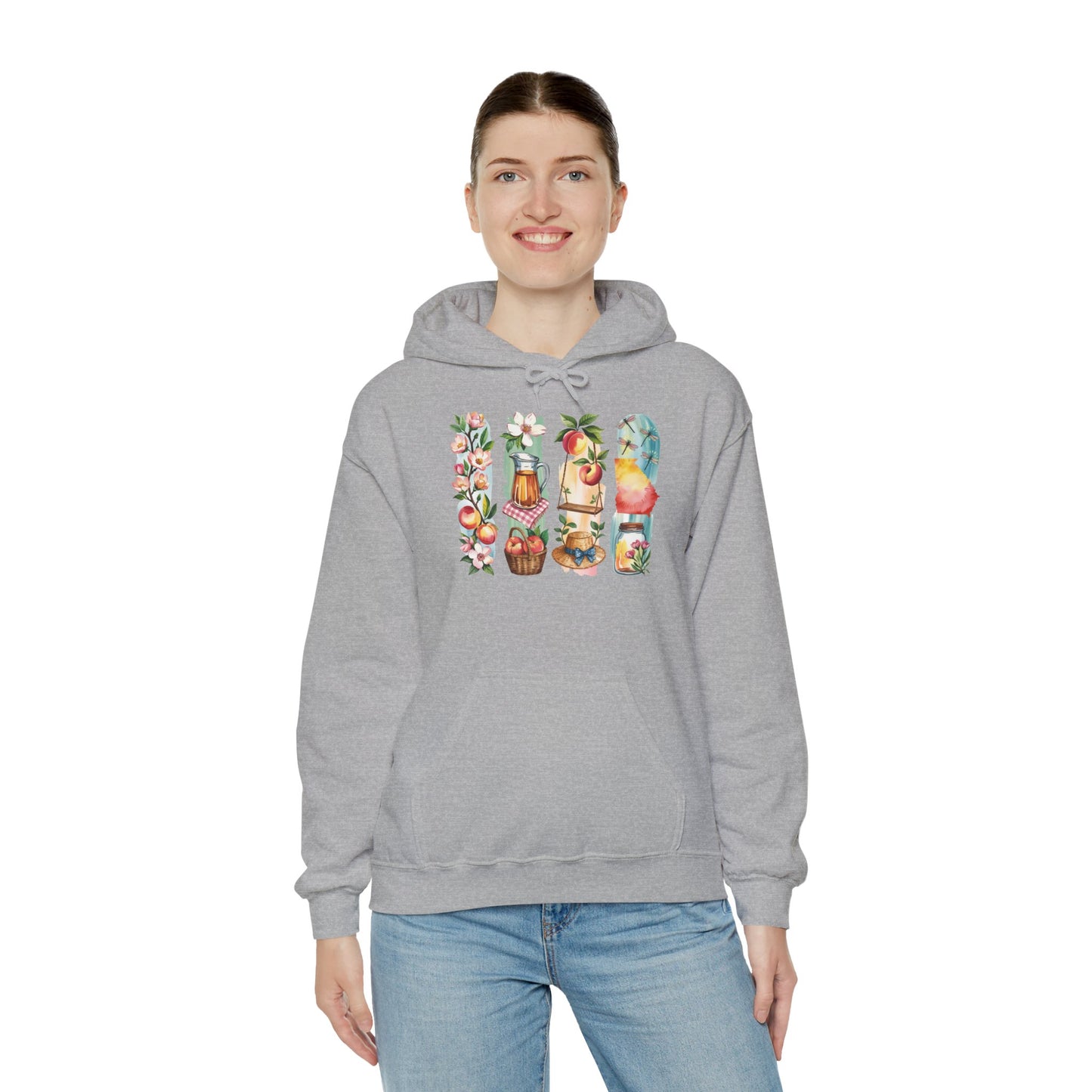 Georgia Nature Hoodie – Unisex Sweatshirt for Forest & Coastline Lovers
