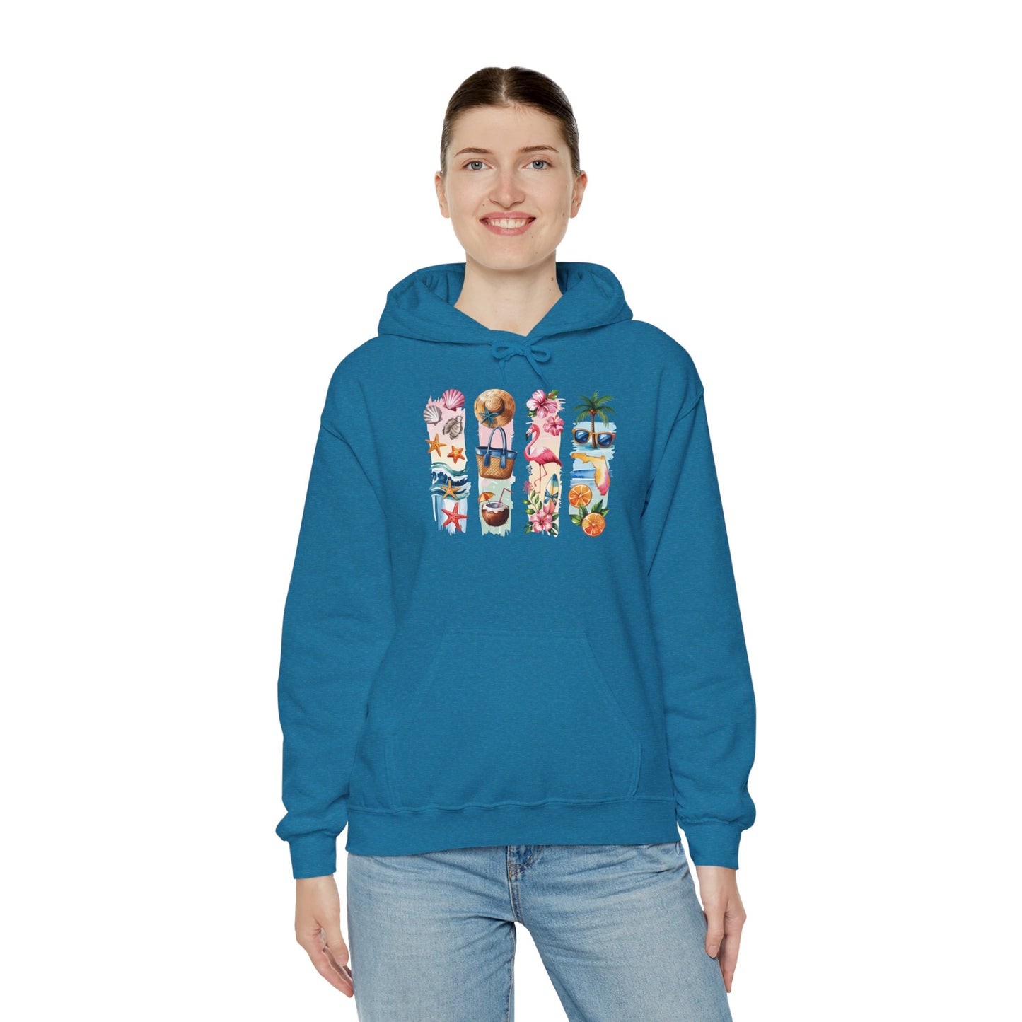 Florida Nature Hoodie – Unisex Sweatshirt for Beach Lovers