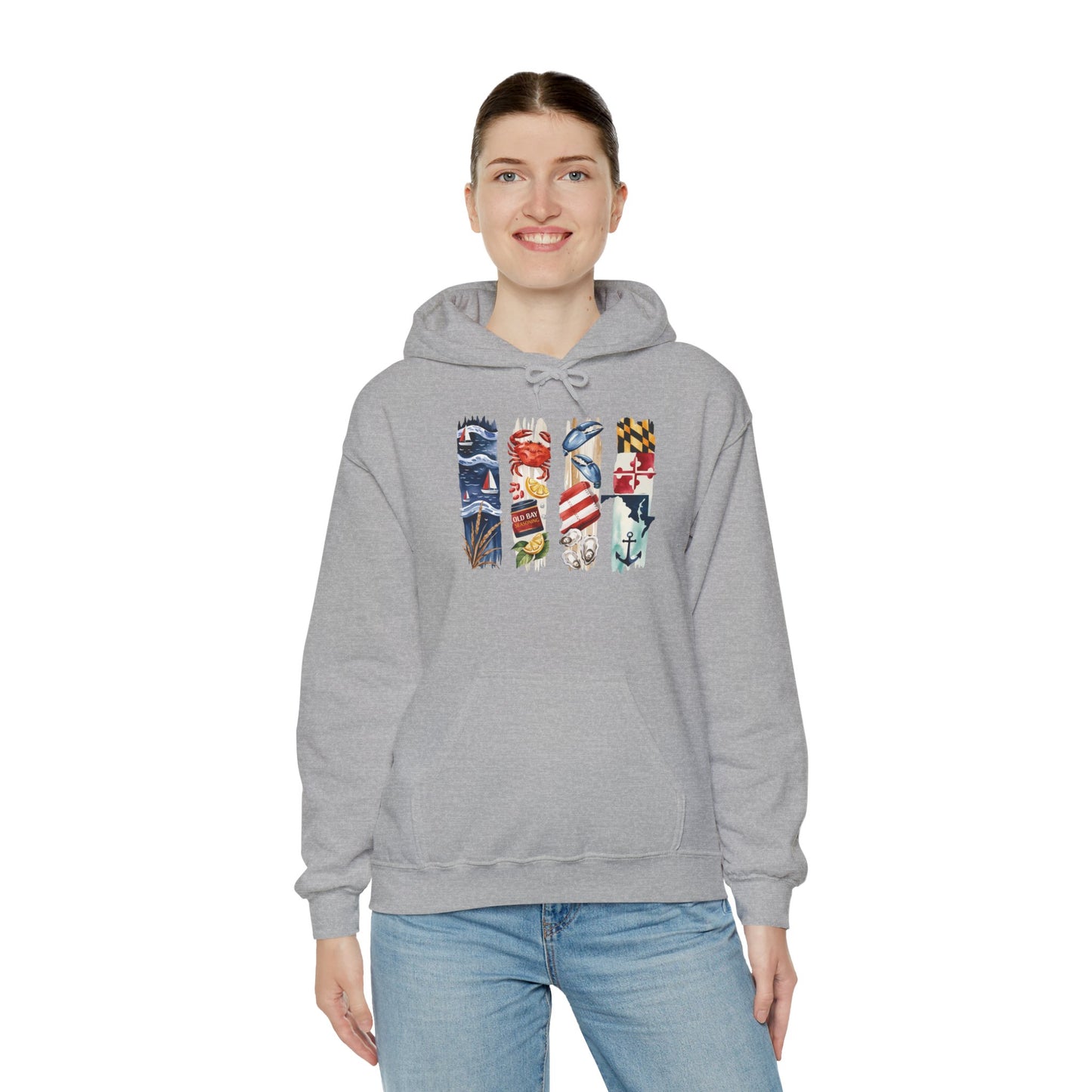 Maryland Nature Hoodie – Unisex Sweatshirt for Bay Lovers