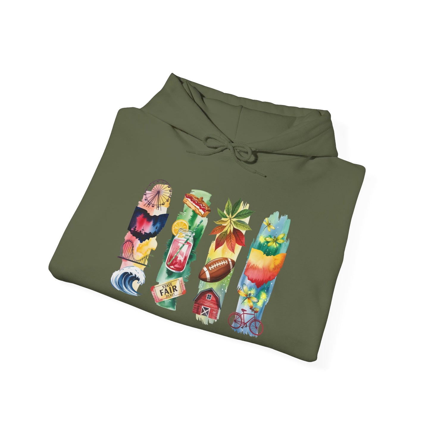 Ohio Nature Hoodie – Unisex Sweatshirt for Nature Lovers & Trail Explorers