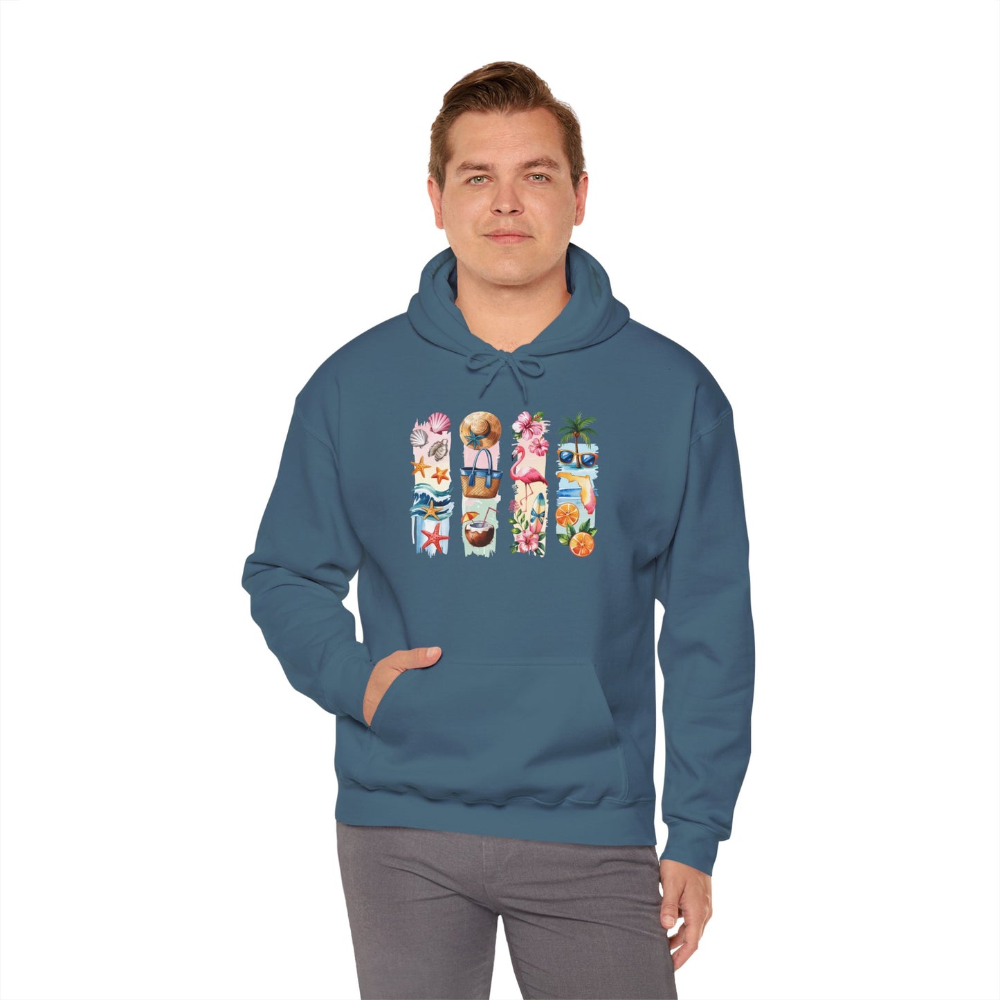 Florida Nature Hoodie – Unisex Sweatshirt for Beach Lovers