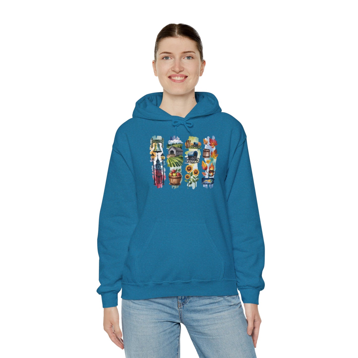 Pennsylvania Nature Hoodie – Unisex Sweatshirt for Hikers & Outdoor Enthusiasts